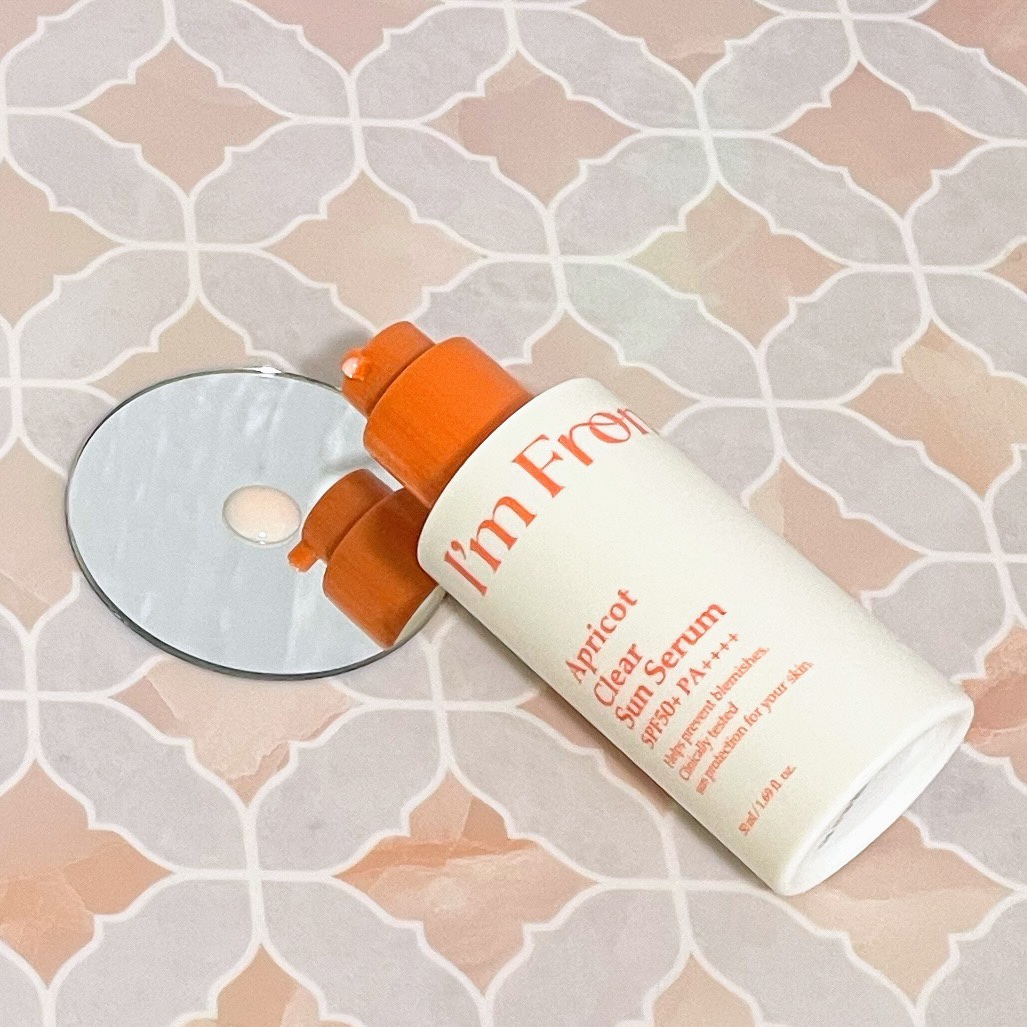 アプリコットクリアサンセラム/I'm from/日焼け止めローションを使ったクチコミ（3枚目）