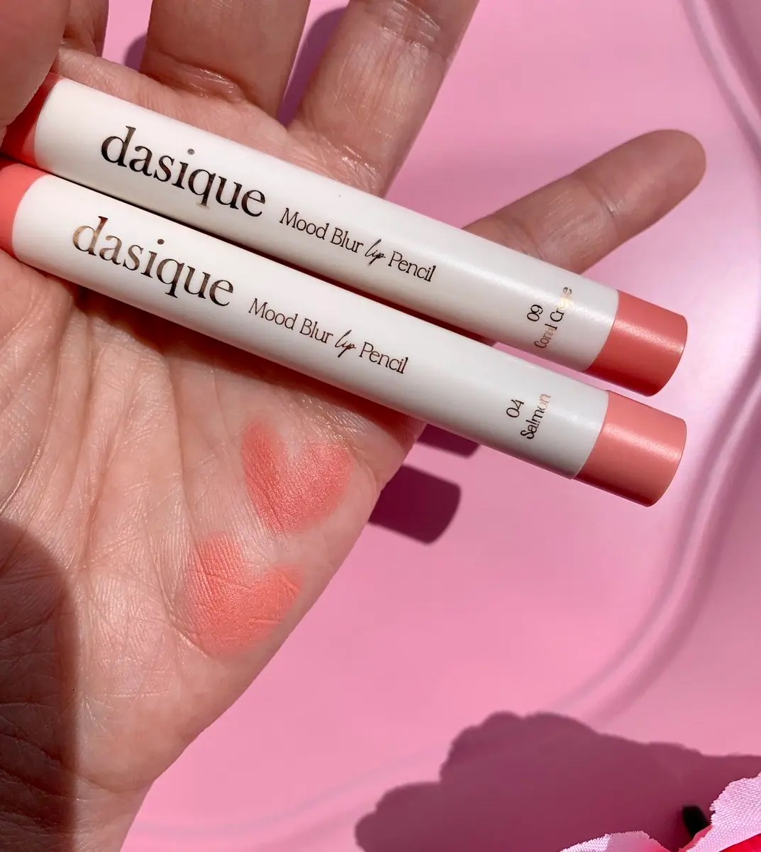 ムードブラーリップペンシル/dasique/リップライナーを使ったクチコミ（3枚目）