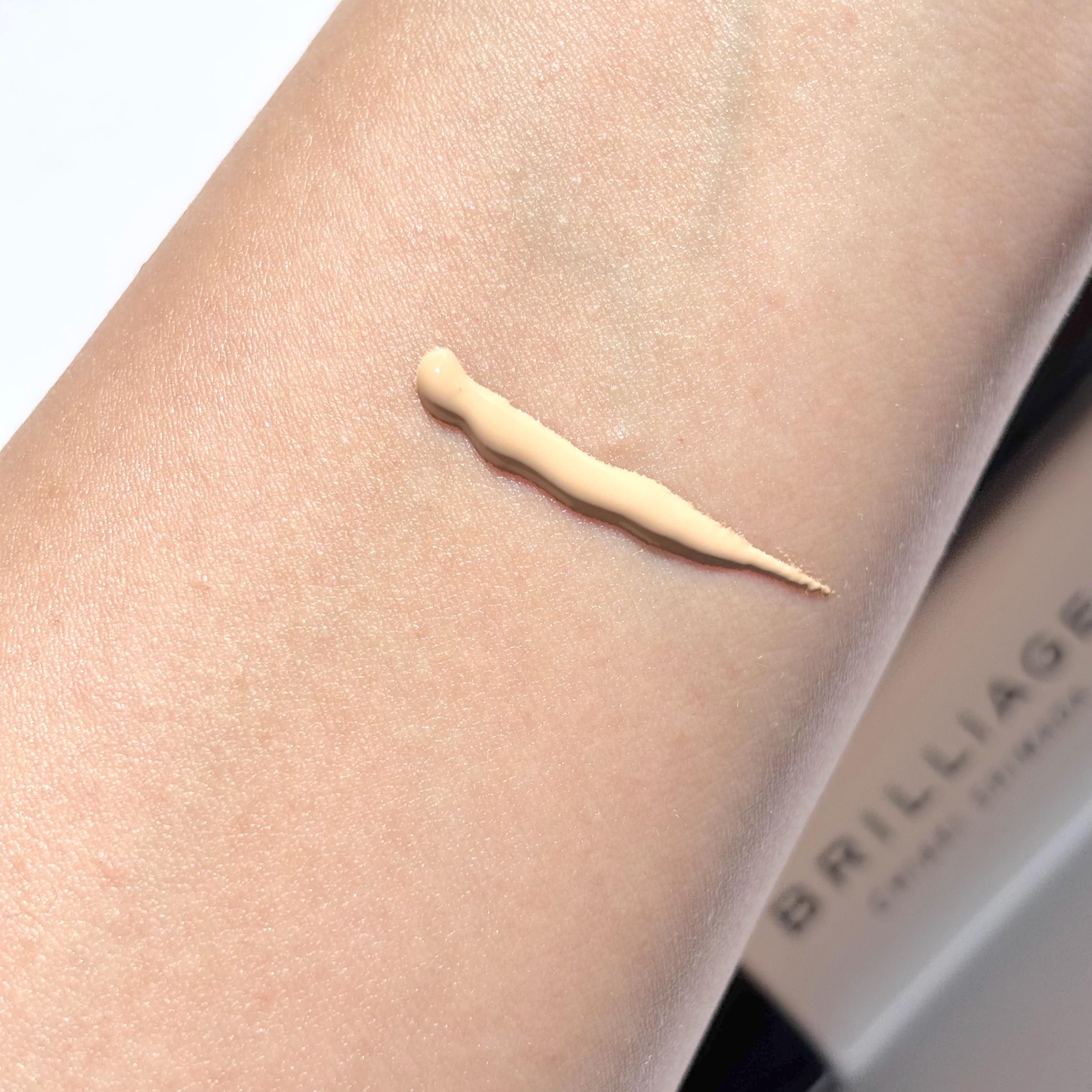 セッティング　リキッドファンデーション　セラム/ブリリアージュ/リキッドファンデーションを使ったクチコミ（3枚目）