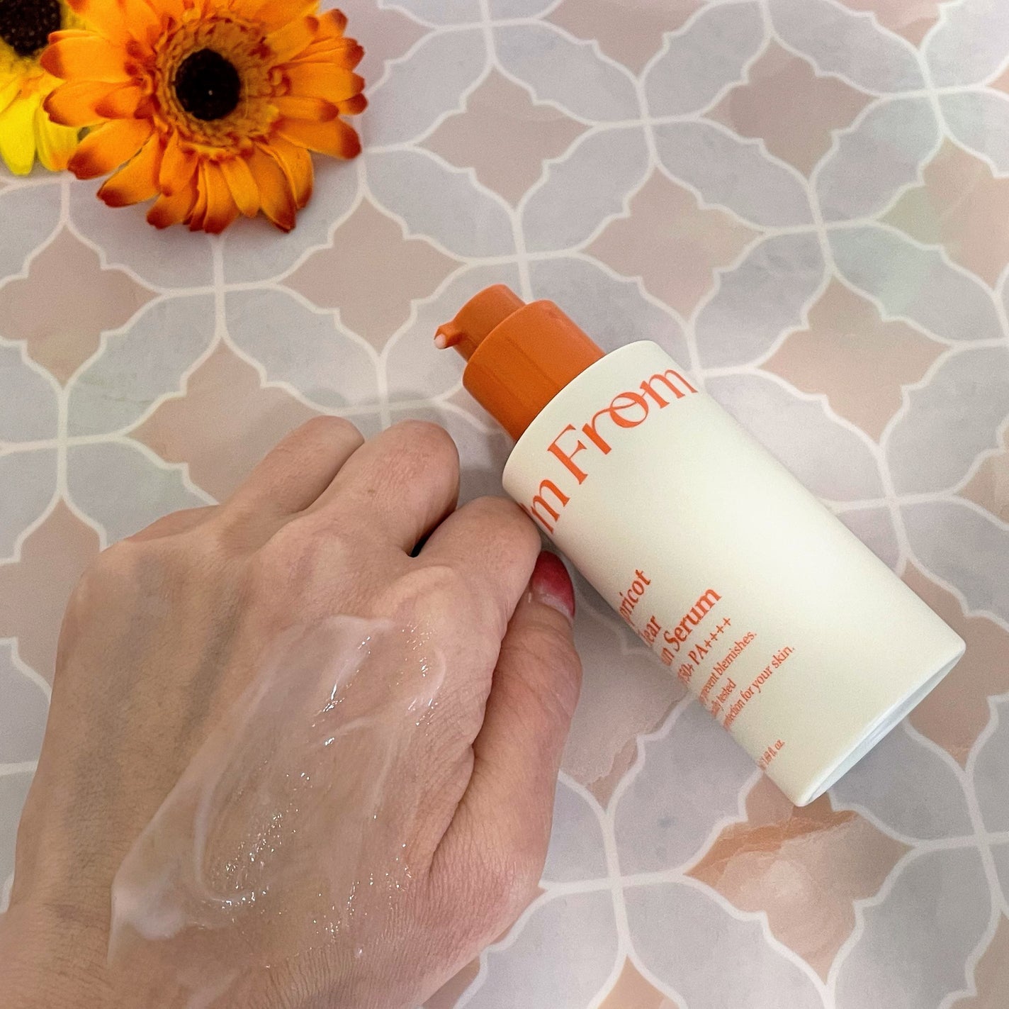 アプリコットクリアサンセラム/I'm from/日焼け止めローションを使ったクチコミ(5枚目)