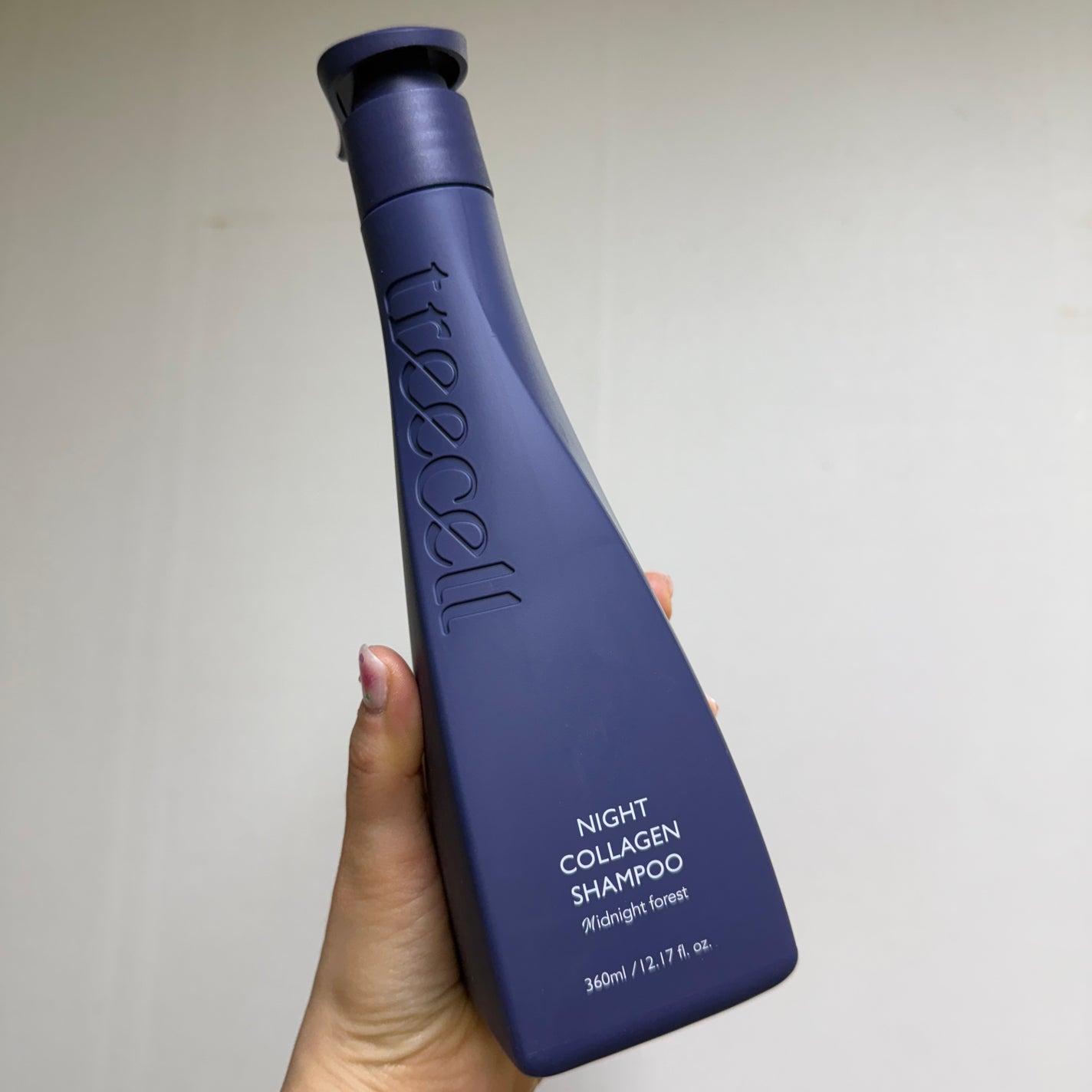 ナイトコラーゲンシャンプーミッドナイトフォレスト/treecell/市販シャンプーを使ったクチコミ(2枚目)