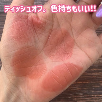 ジェルフィットティント/AMUSE/リップティントを使ったクチコミ(4枚目)