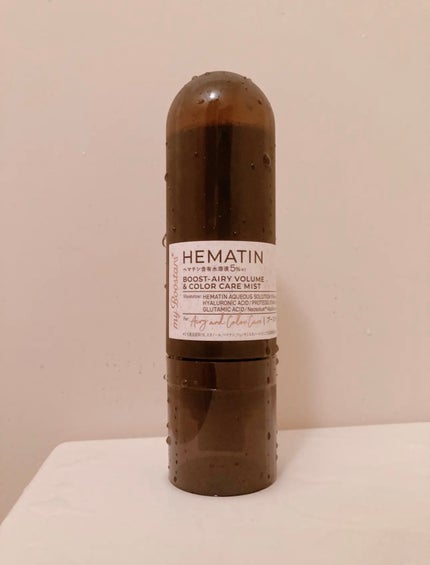 ヘマチン ブースター シャンプー /トリートメント ペアー&ムスクの香り/マイブースターズ/市販シャンプーを使ったクチコミ(4枚目)