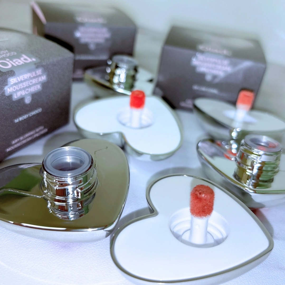 シルバーパース ムースクリーム リップ＆チーク/oiad/ジェル・クリームチークを使ったクチコミ（3枚目）