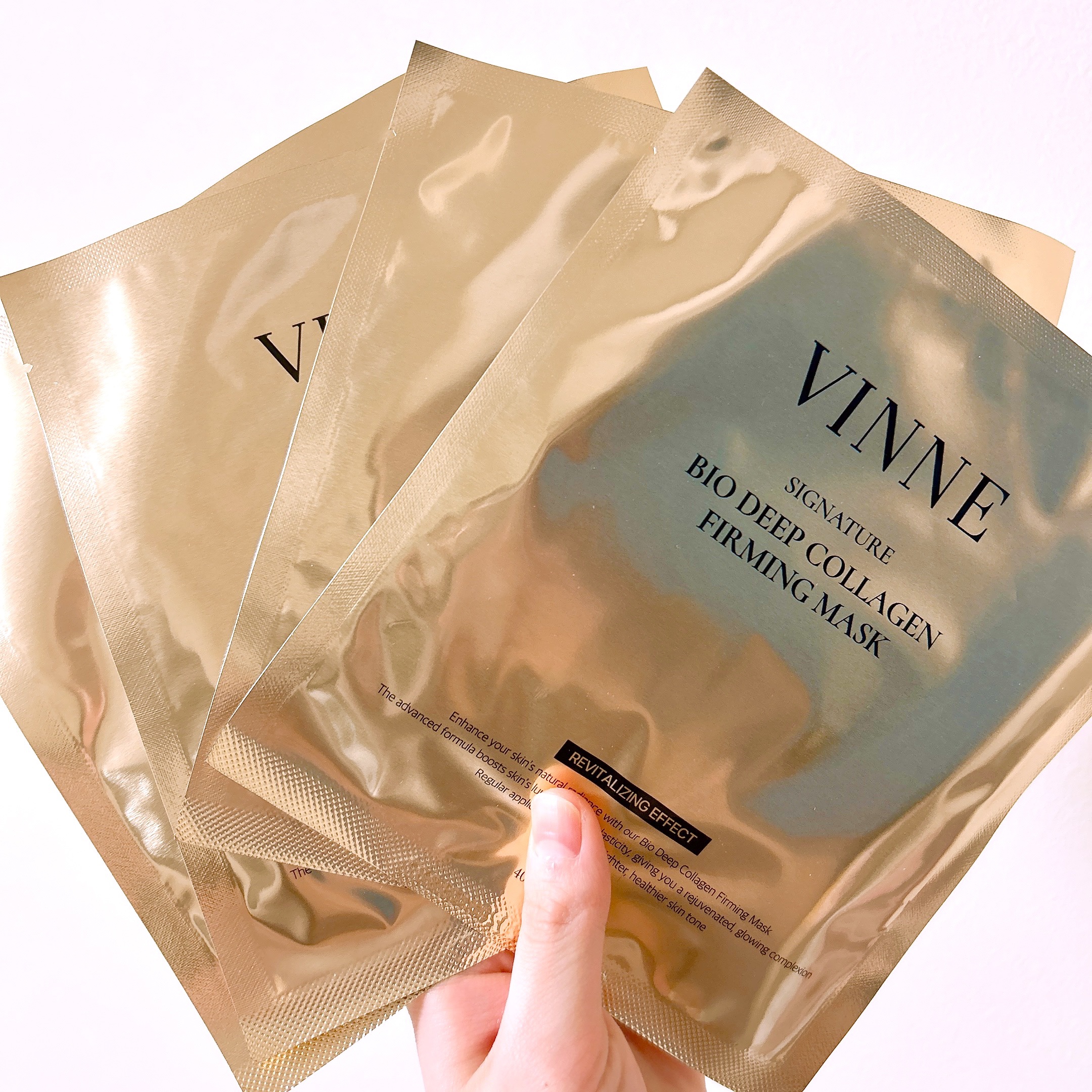 シグニチャーバイオディープコラーゲンファーミングマスク/VINNE /シートマスク・パックを使ったクチコミ（3枚目）