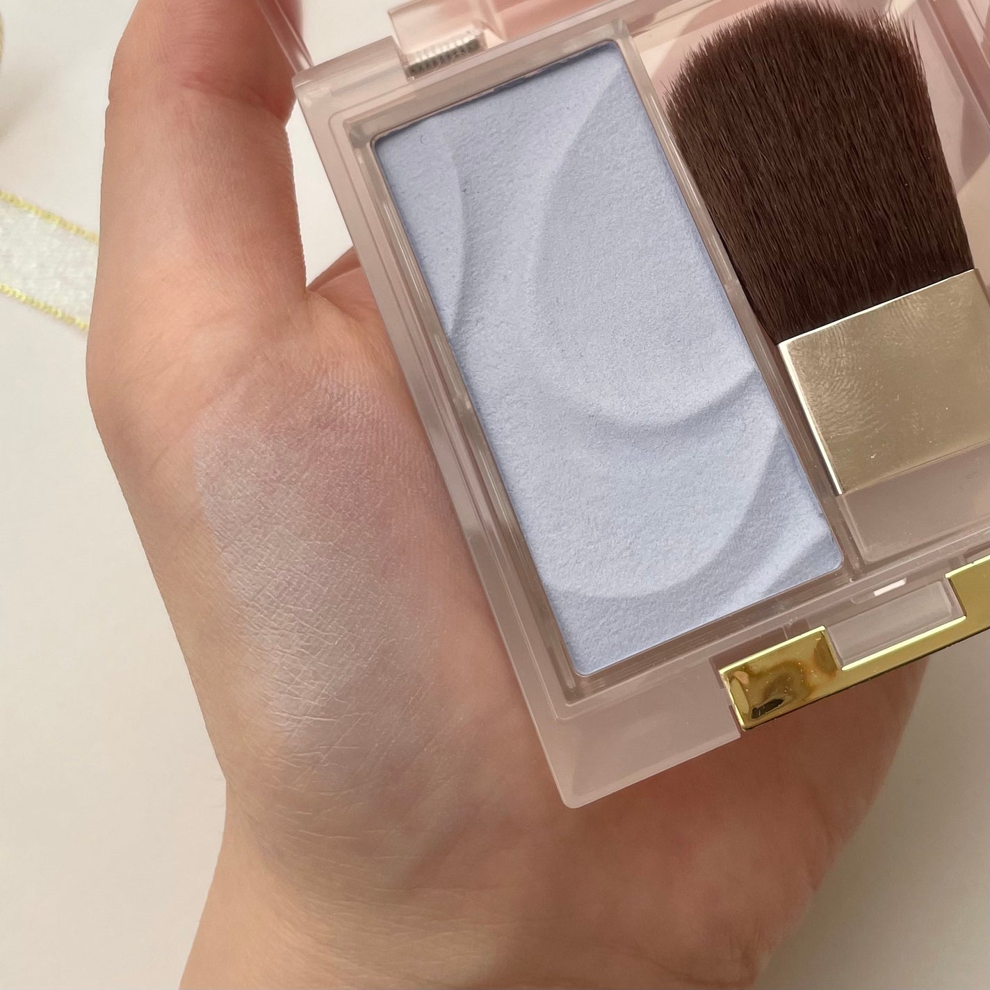 シームレストーン ブラッシュ/excel/パウダーチークを使ったクチコミ(3枚目)