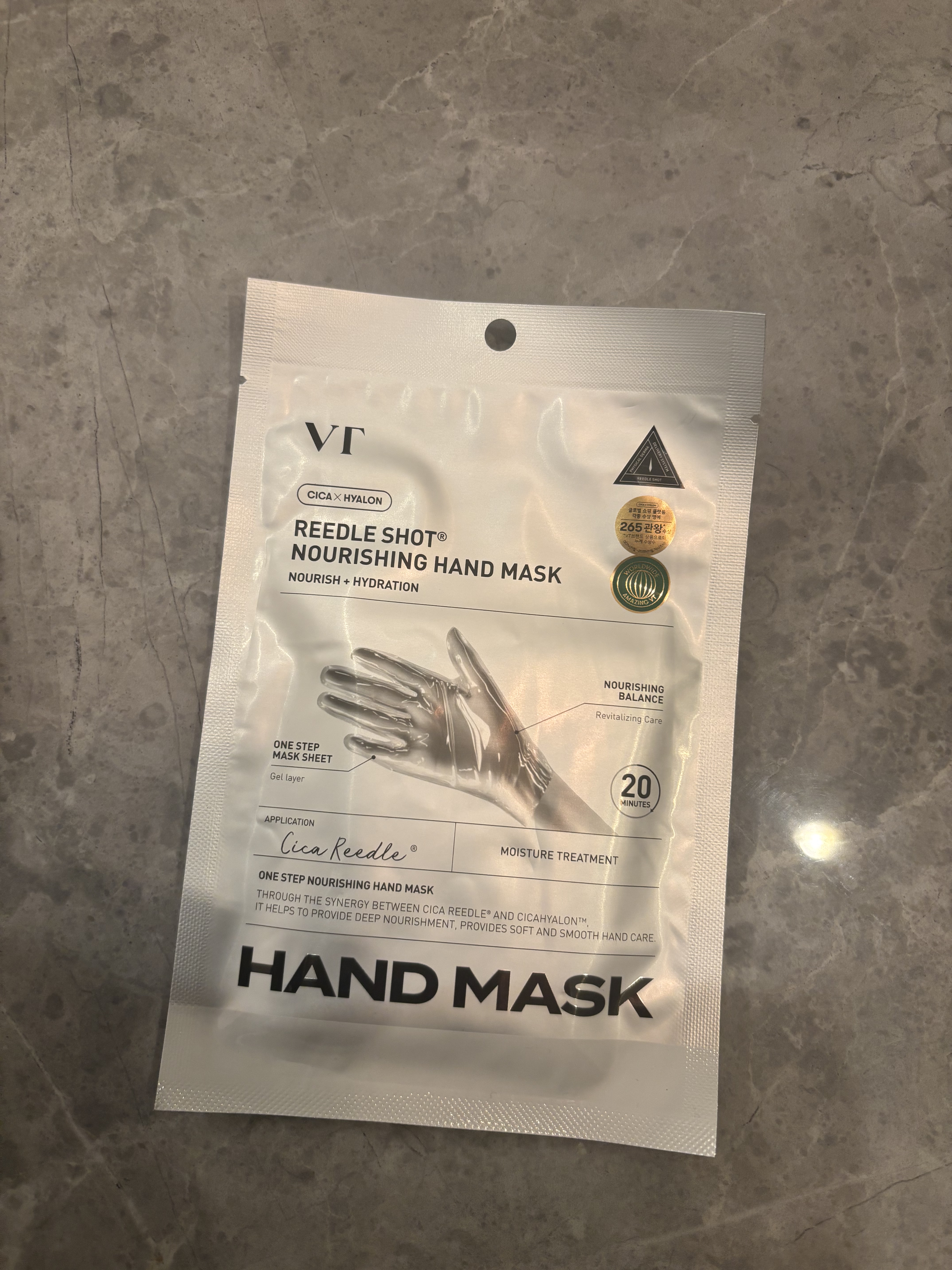 リードルショット リッチハンドマスク/VT/ハンドクリームを使ったクチコミ（1枚目）