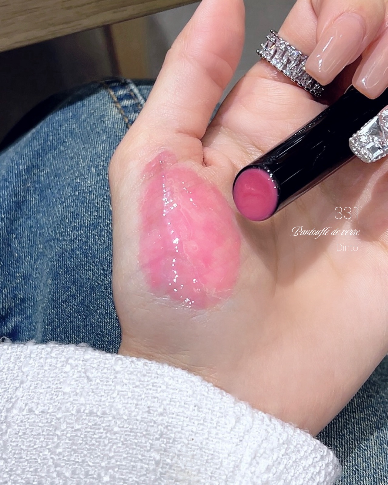 オーバーロードリップグレイズ/Dinto/口紅を使ったクチコミ（2枚目）