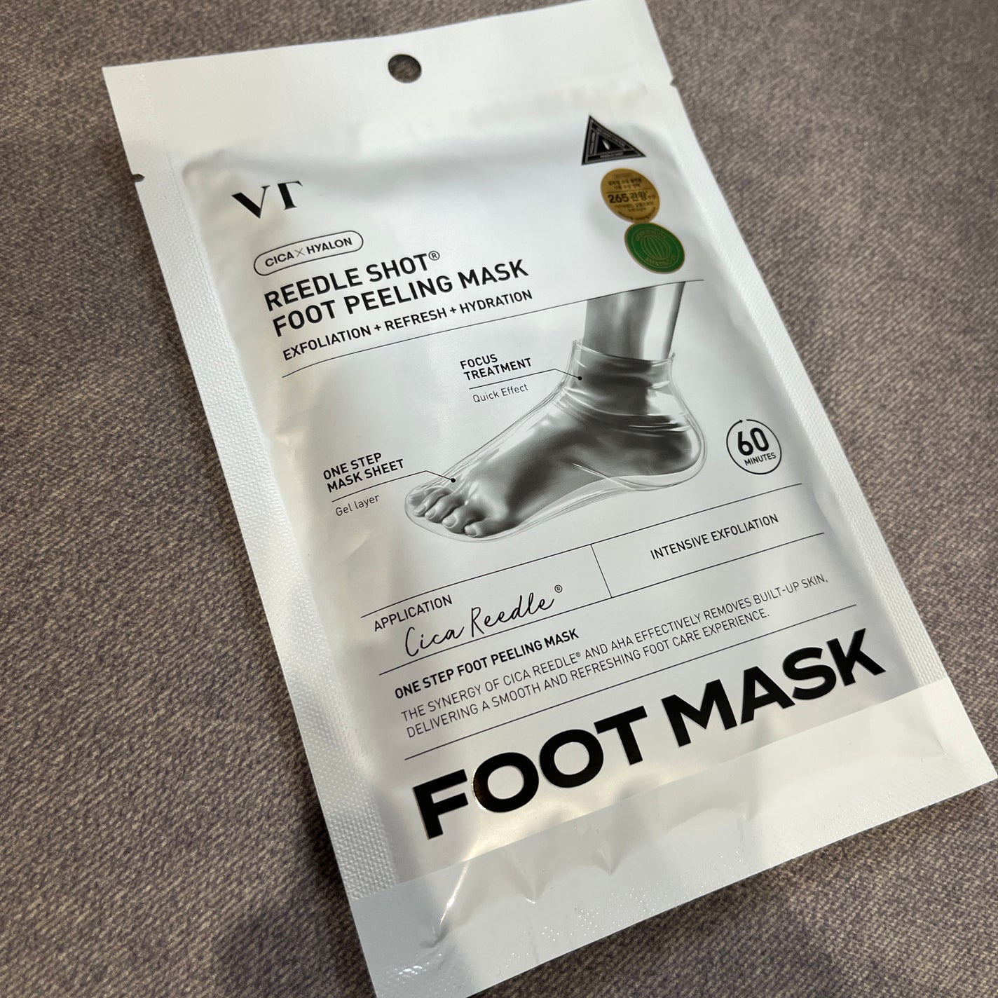 リードルショット リッチフットマスク/VT/レッグ・フットケアを使ったクチコミ(1枚目)
