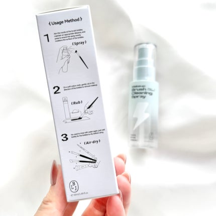 りぃさんのコスメ日記💄 on LIPS 「BLJブリリアント速乾メイクブラシクリーナースプレーウォーター..」(6枚目)