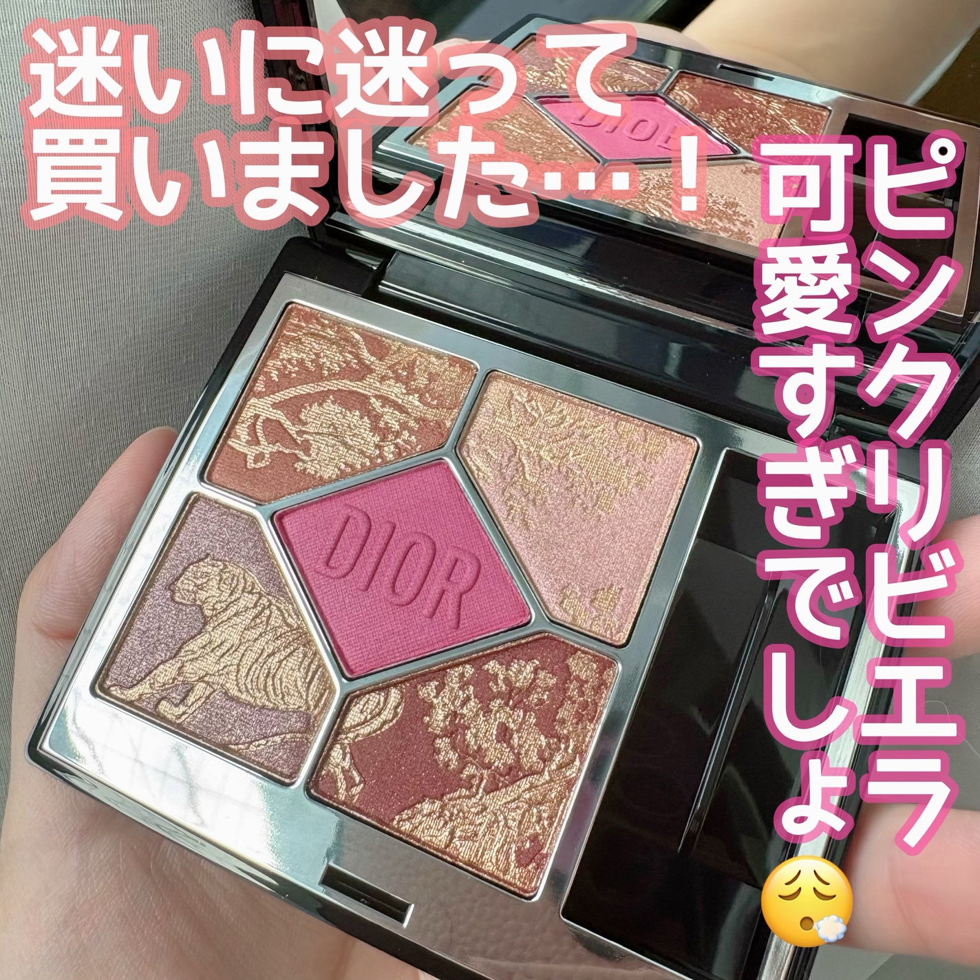 【旧】ディオールショウ サンク クルール(サマー コレクション 2025 限定品)/Dior/アイシャドウを使ったクチコミ(1枚目)