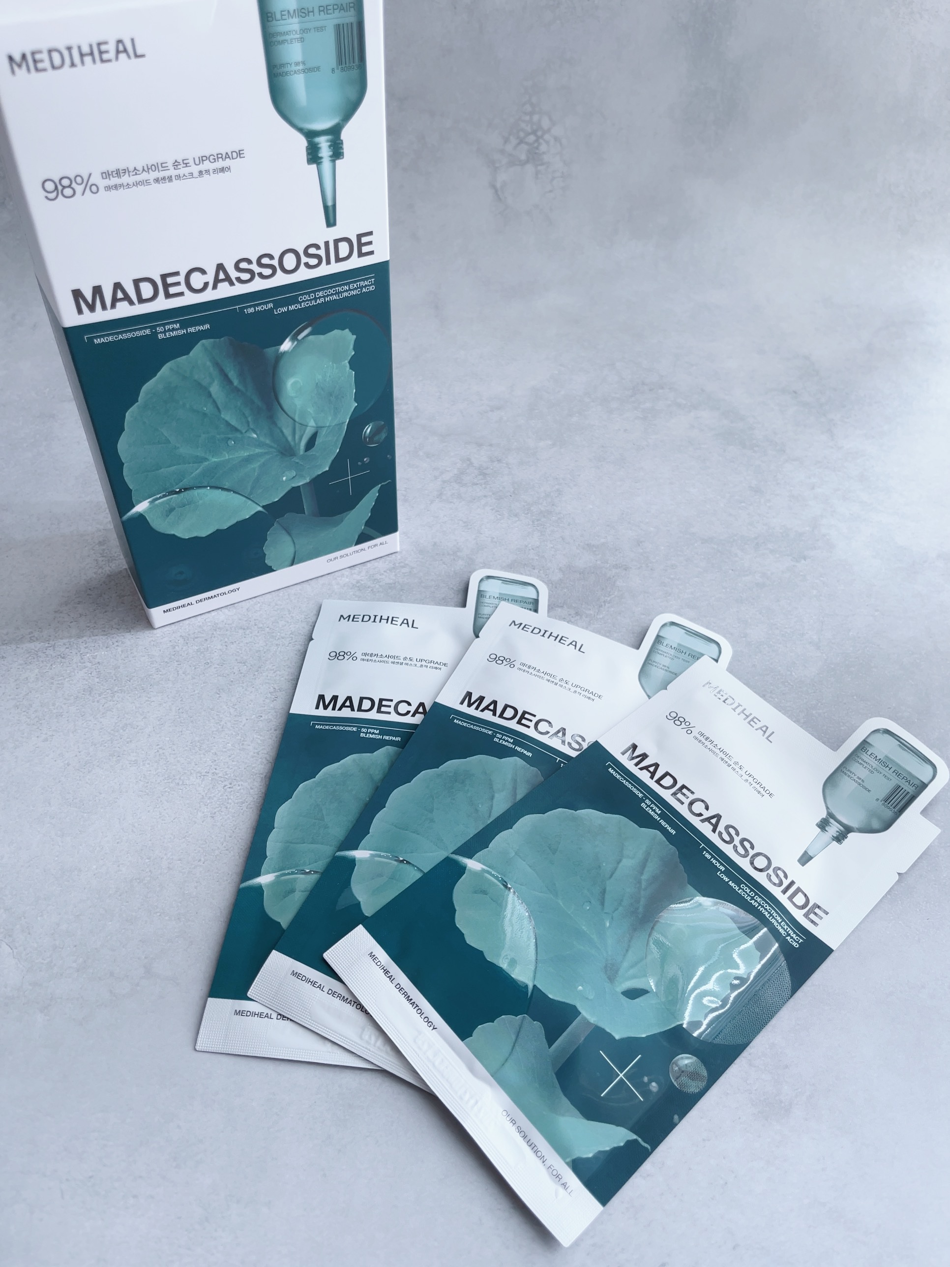 マデカソサイドエッセンシャルマスク ブレミッシュリペア/MEDIHEAL/シートマスク・パックを使ったクチコミ（2枚目）