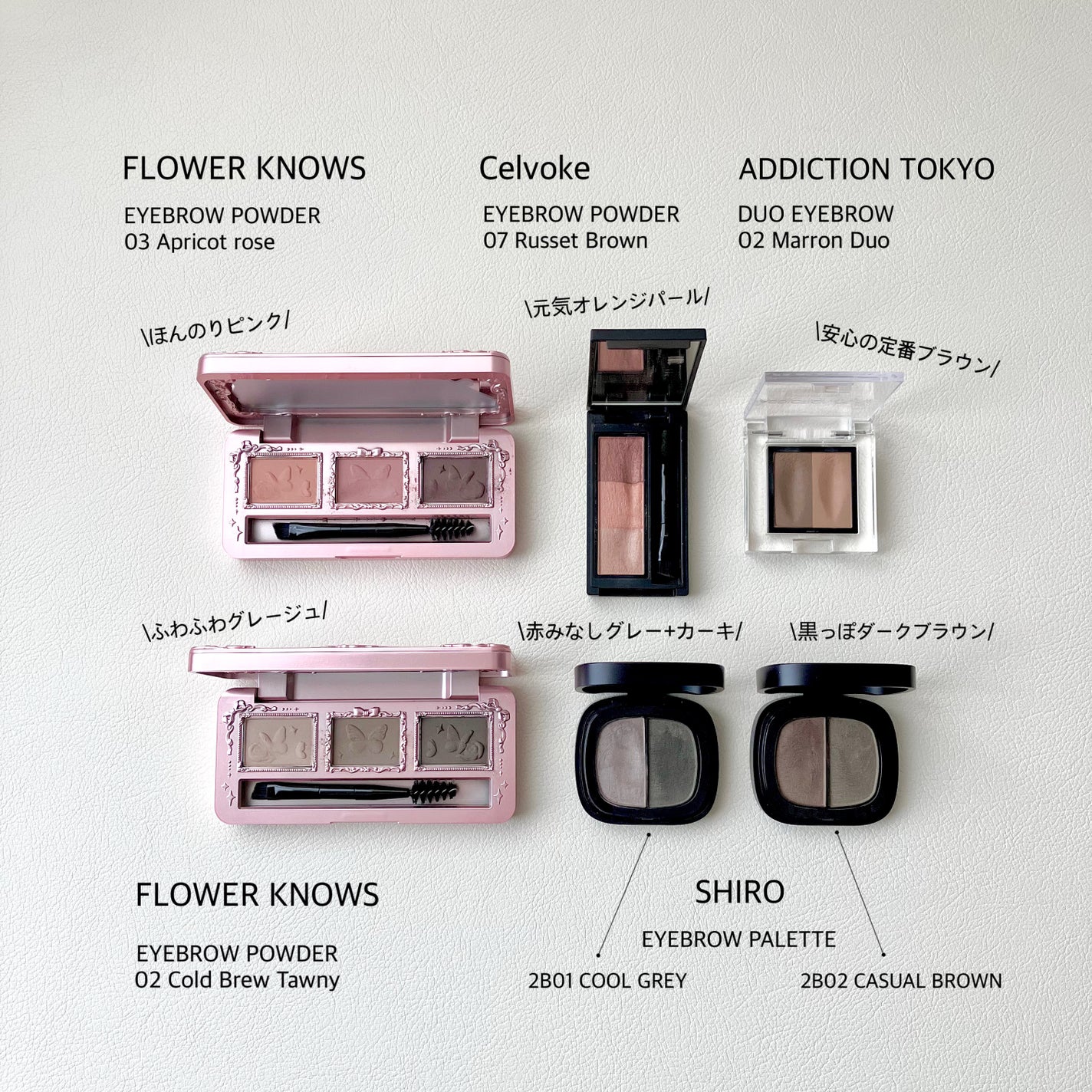 プレスド デュオ アイブロウ/ADDICTION/パウダーアイブロウを使ったクチコミ(1枚目)