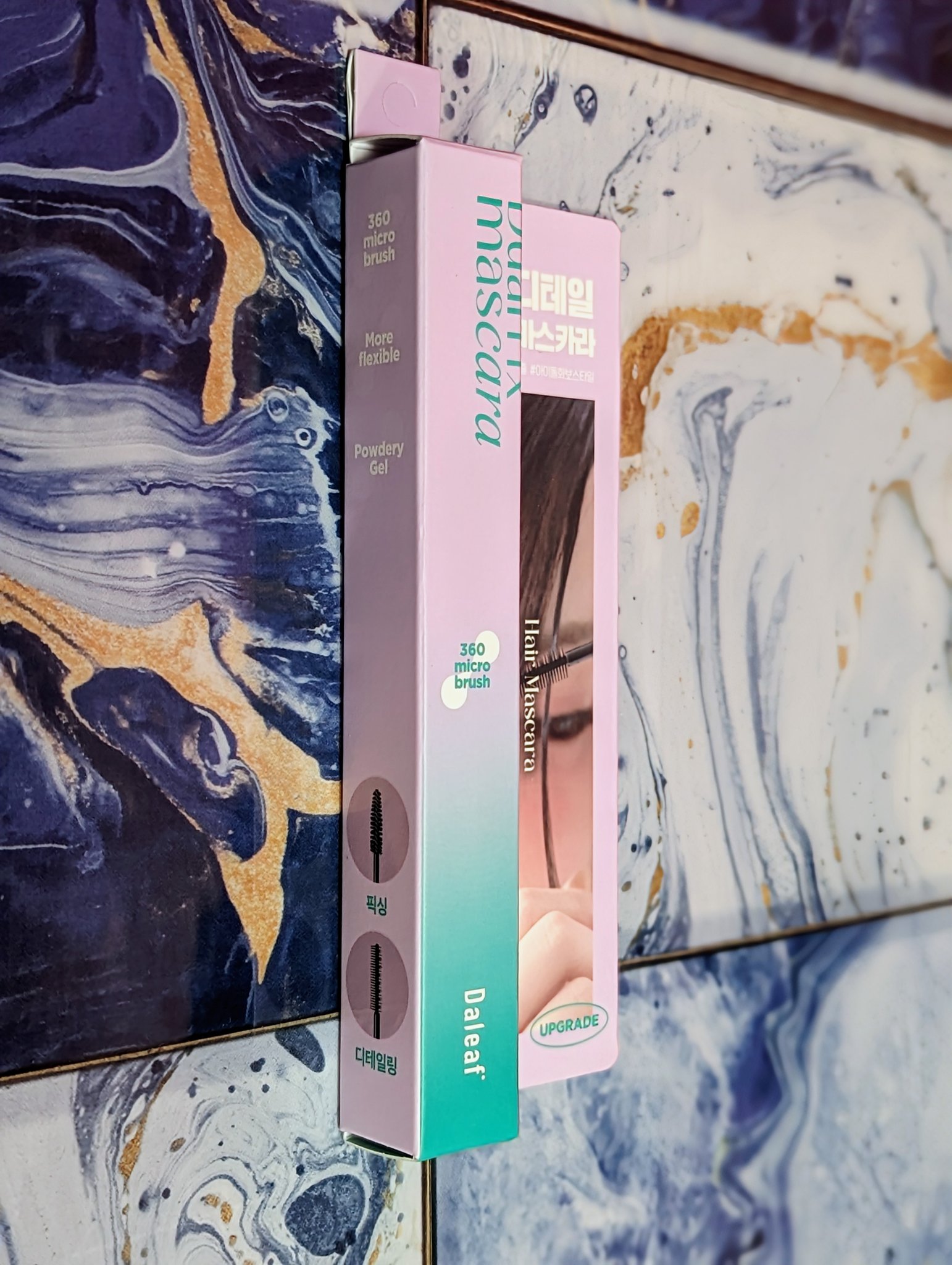 GLAM デュアルポイントヘアマスカラ/Daleaf/その他スタイリングを使ったクチコミ（3枚目）