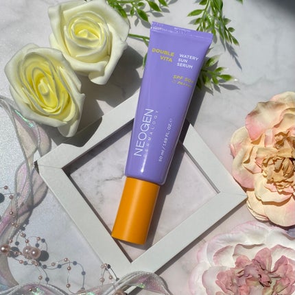 ダブルビダウォータリーサンセラム/NEOGEN/日焼け止めジェルを使ったクチコミ(5枚目)