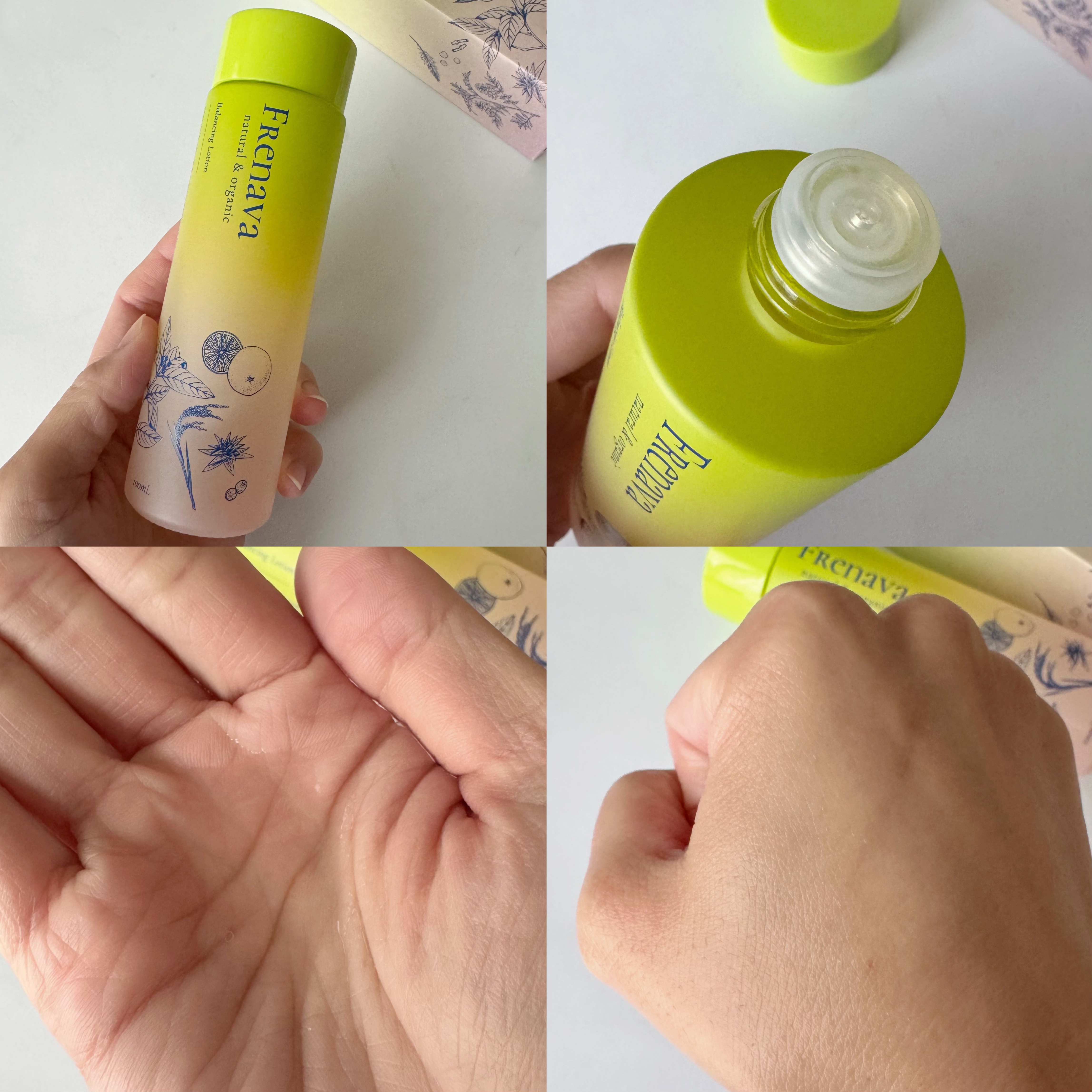 バランシングローション/FRENAVA natural&organic/化粧水を使ったクチコミ（3枚目）