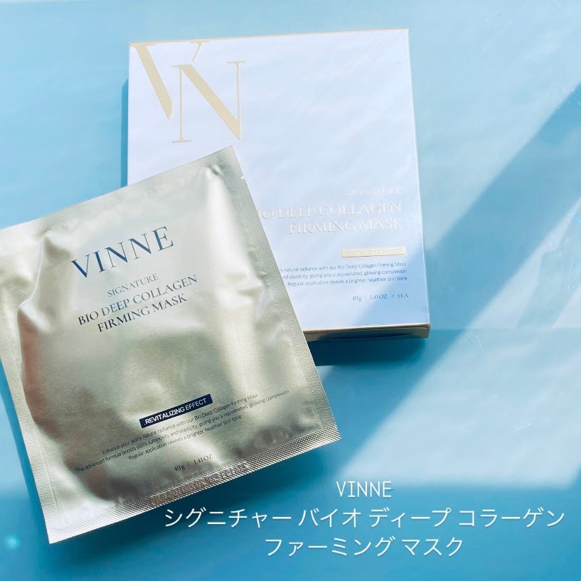 シグニチャーバイオディープコラーゲンファーミングマスク/VINNE /シートマスク・パックを使ったクチコミ(1枚目)