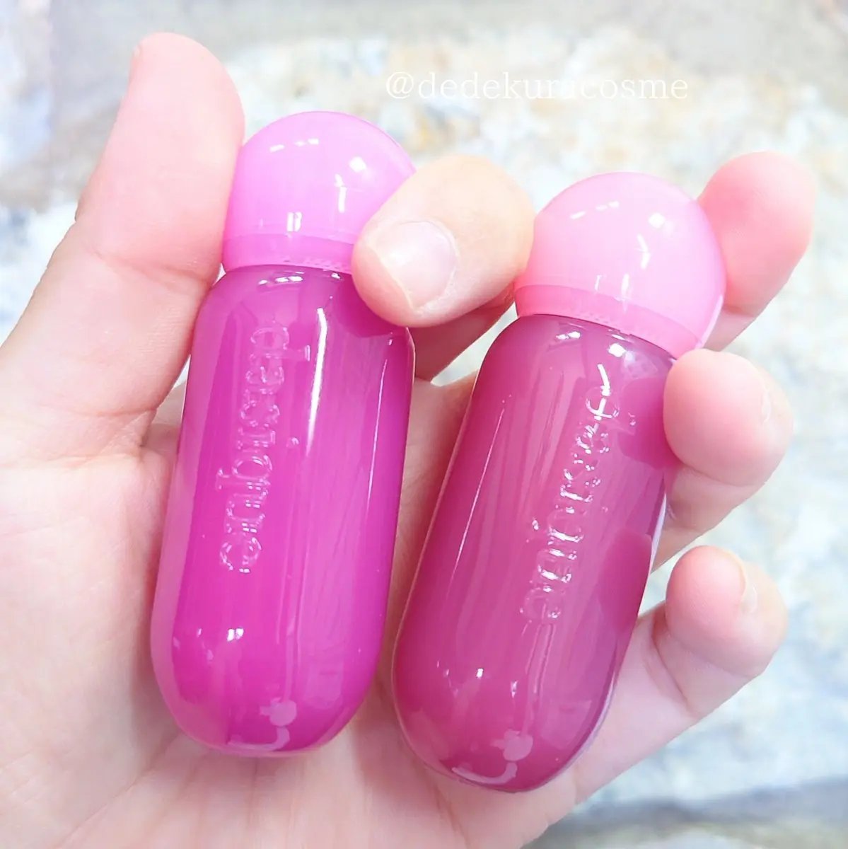 ジューシーデューイグロウティント/dasique/リップティントを使ったクチコミ（1枚目）