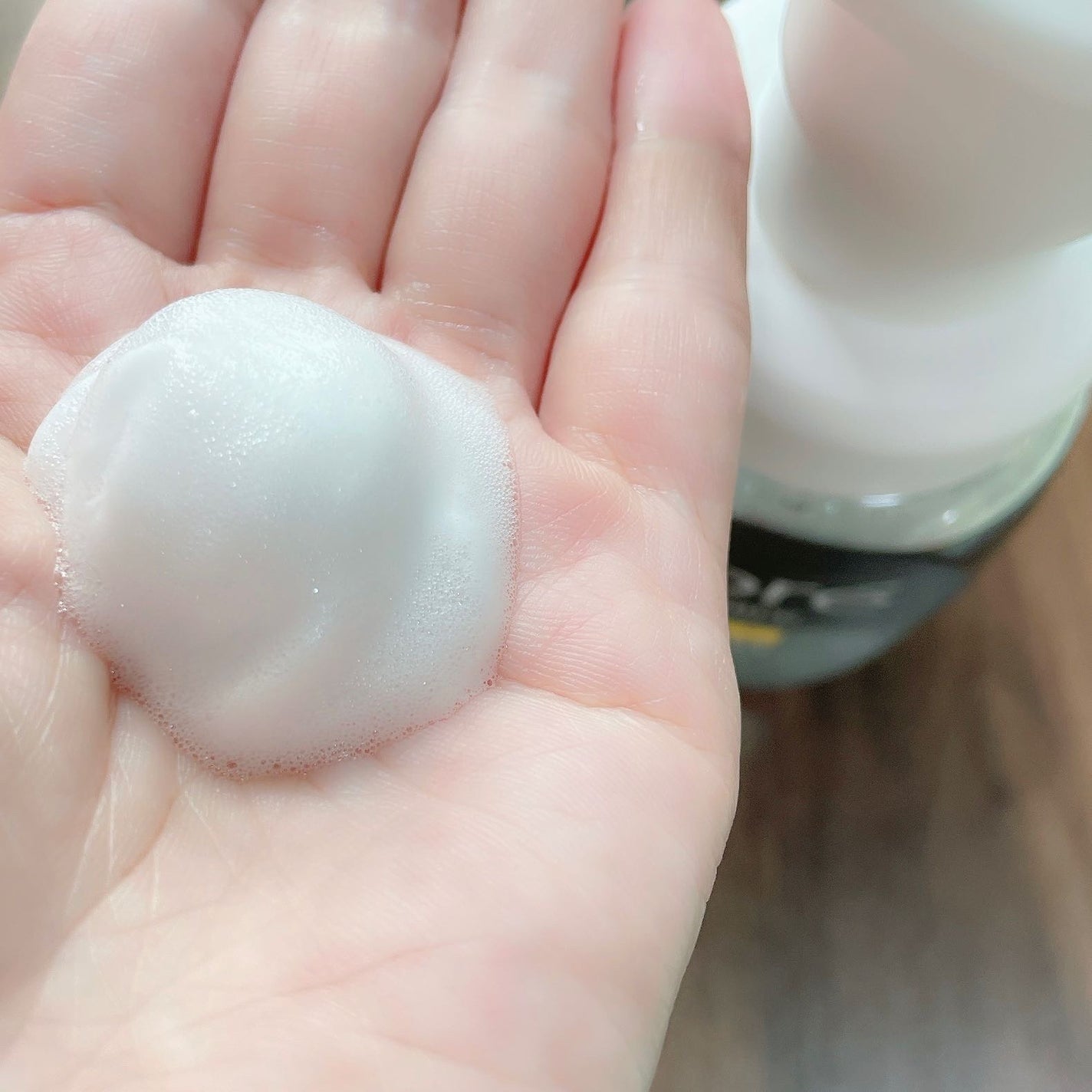 おうちdeエステ 肌をなめらかにするマッサージ洗顔ジェル 炭/ビオレ/その他洗顔料を使ったクチコミ(3枚目)