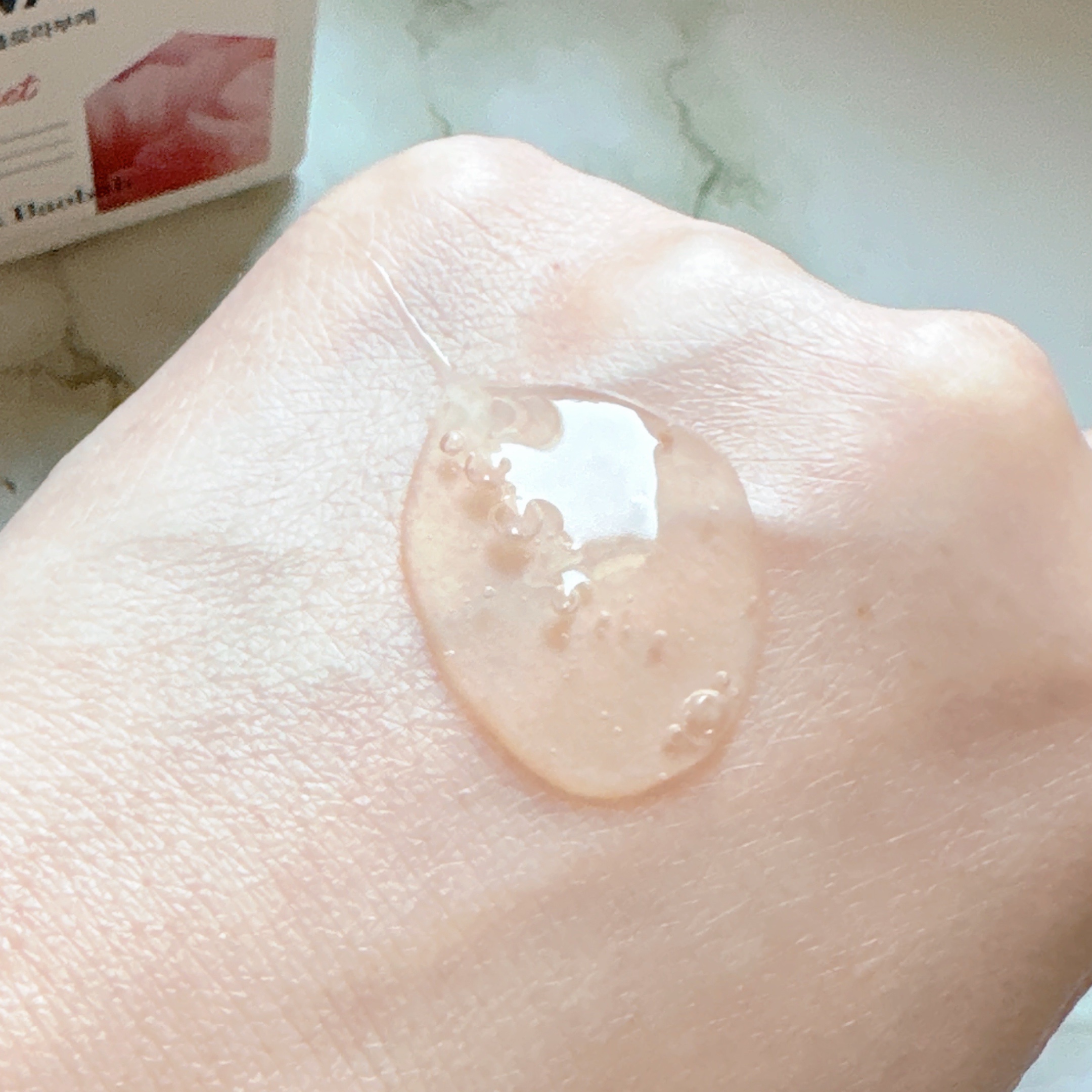 ミルクバオバブ ブルーミングパフュームハンドウォッシュのクチコミ「ミルクバオバブの【パフュームハンドウォッシュ】を使ってみたよ〜

ヒノキ葉エキスなど天然由来の.....」（2枚目）