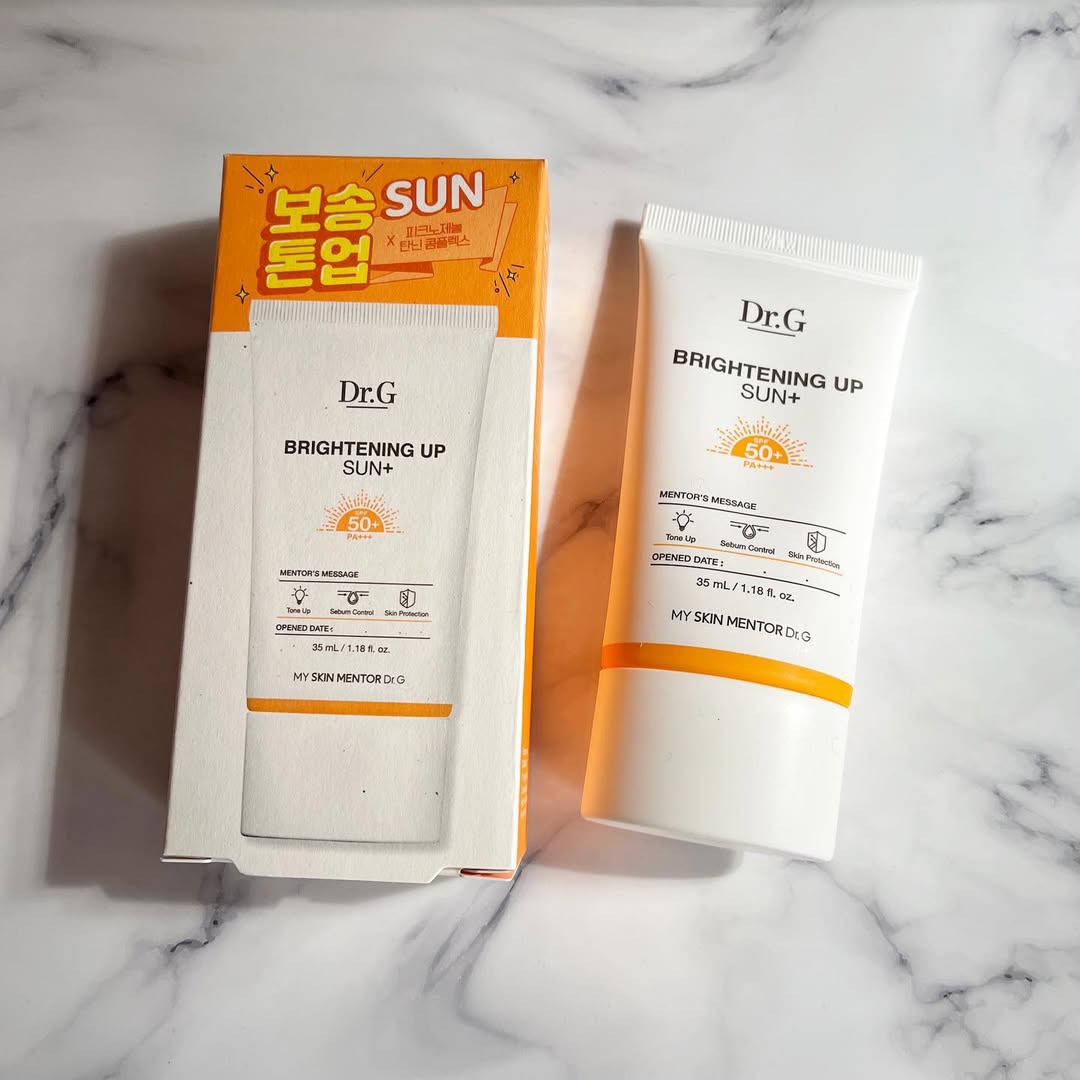 ブライトニングアップサンプラス/Dr.G/日焼け止めクリームを使ったクチコミ（1枚目）