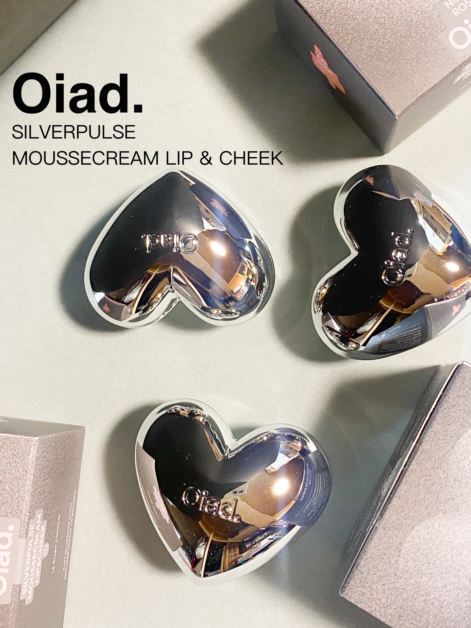 シルバーパース ムースクリーム リップ＆チーク/oiad/ジェル・クリームチークを使ったクチコミ（1枚目）