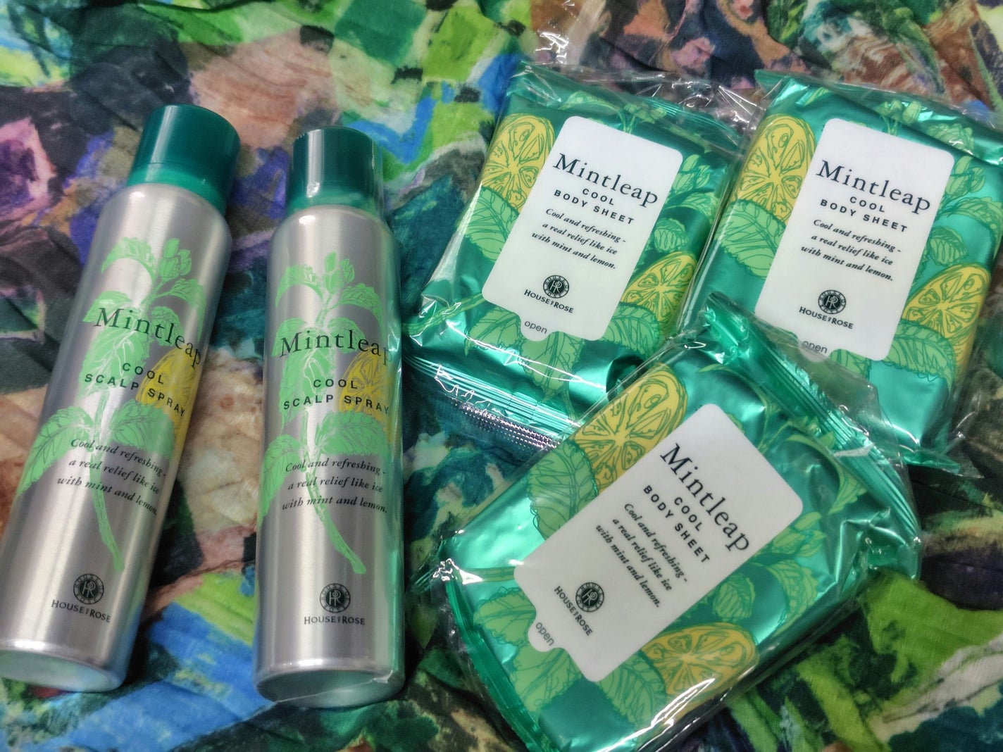 ミントリープ クール ボディシート/ハウス オブ ローゼ/ボディシートを使ったクチコミ(1枚目)
