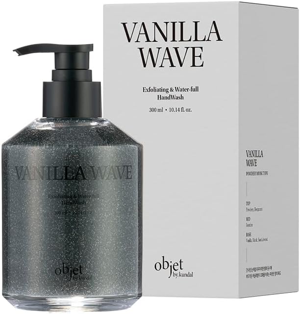 objet by kundal エクスフォリエーティング＆ウォータフル ハンドソープ バニラウェーブ
