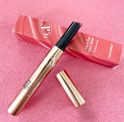 ゲットイットティントグレーズバーム/TONYMOLY/リップティントを使ったクチコミ(5枚目)