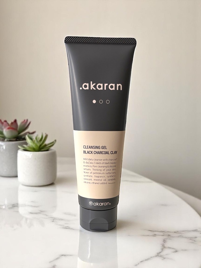 ブラックジェルクレンジング/.akaran/クレンジングジェルを使ったクチコミ（1枚目）