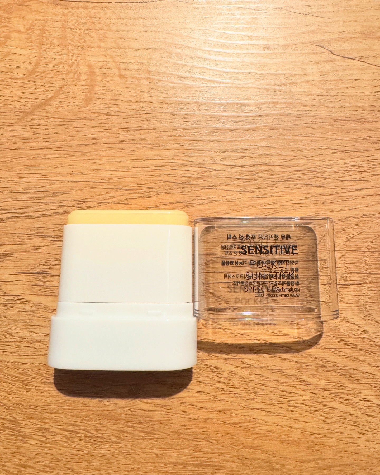 センシティブポケットサンスティック/SAM'U/日焼け止めスティックを使ったクチコミ（1枚目）