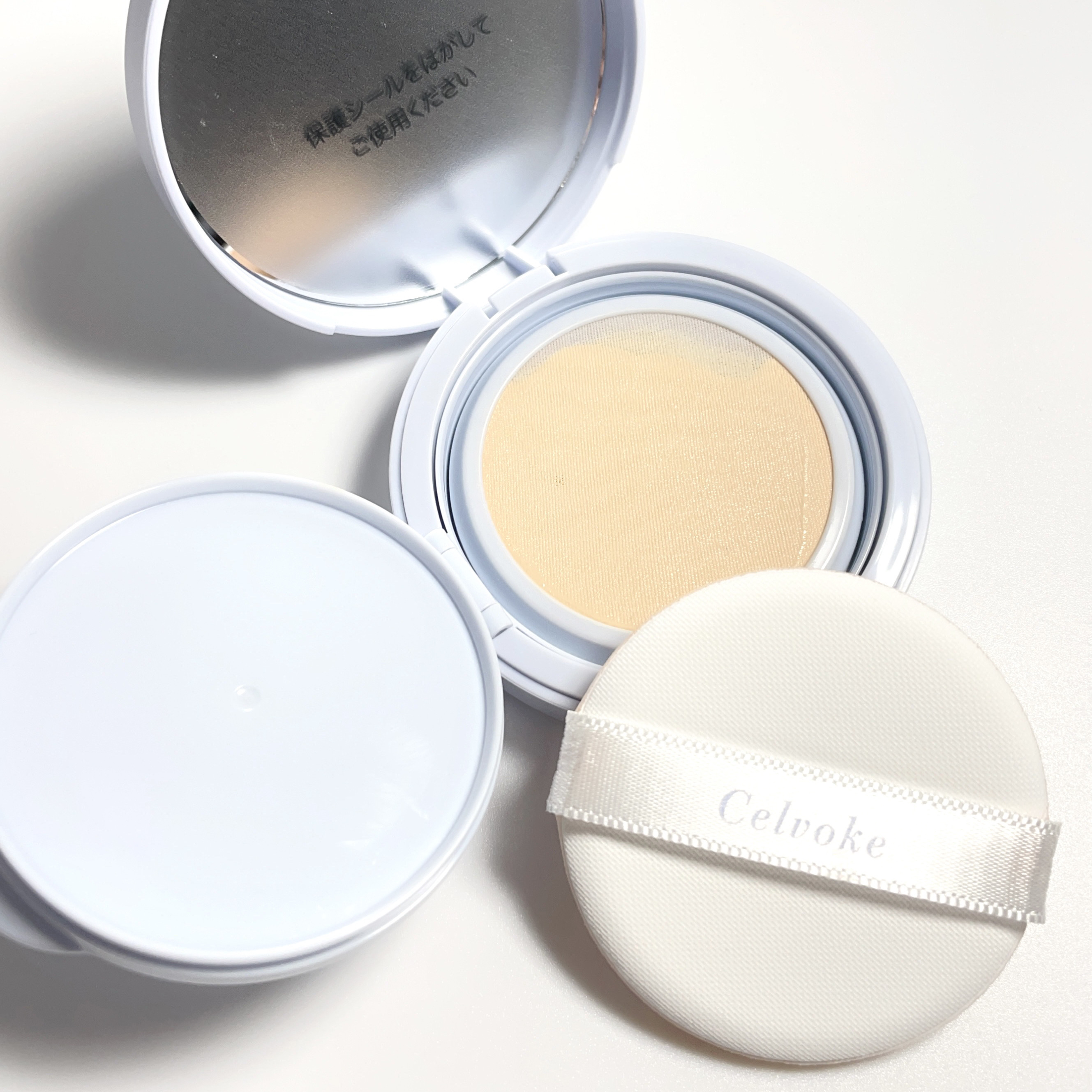 セルヴォークアイシーレタッチクッション/Celvoke/クッションファンデーションを使ったクチコミ（2枚目）