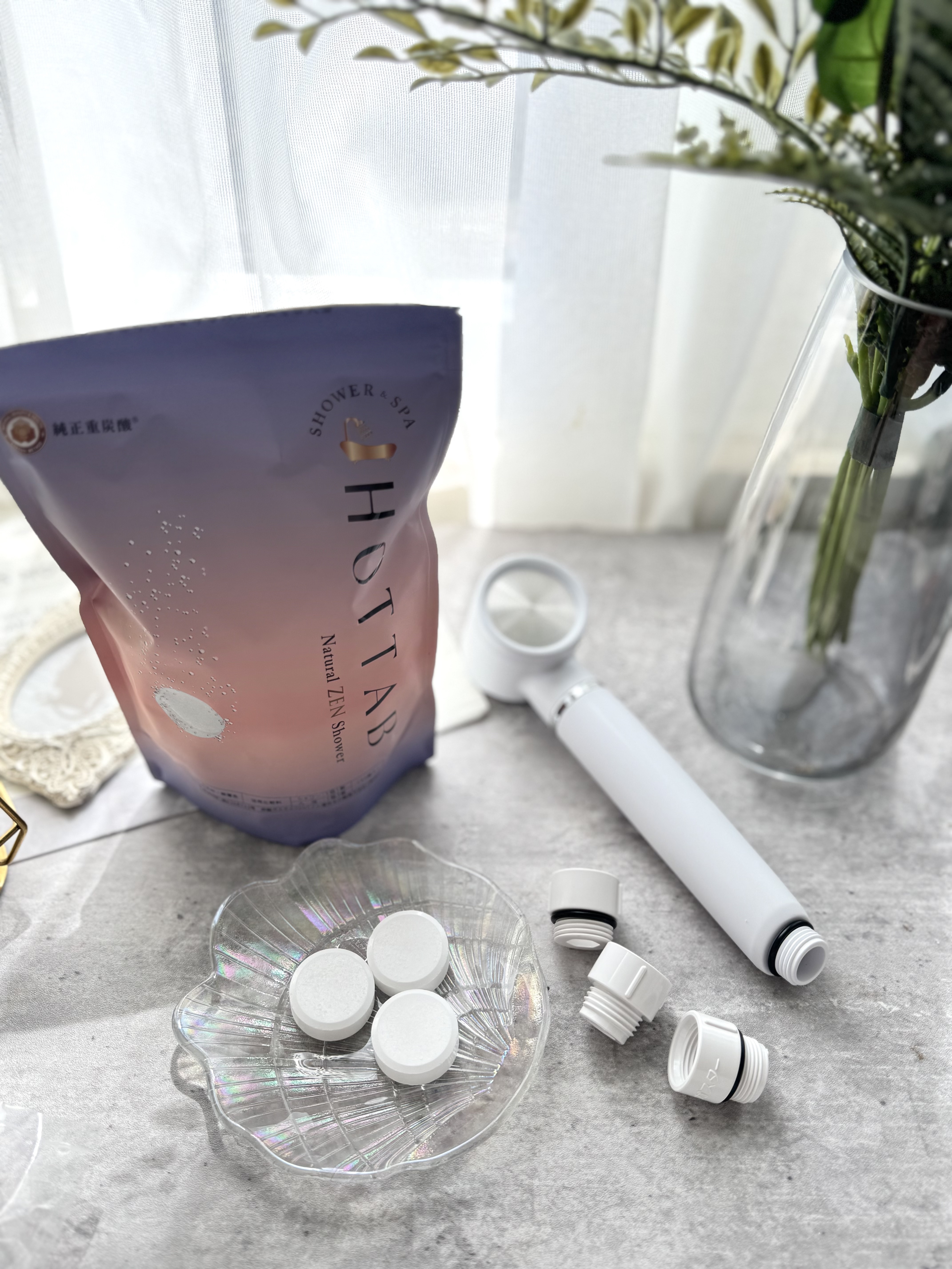 HOT TAB NATURAL ZEN SHOWER/HOT TAB/炭酸系入浴剤を使ったクチコミ（1枚目）