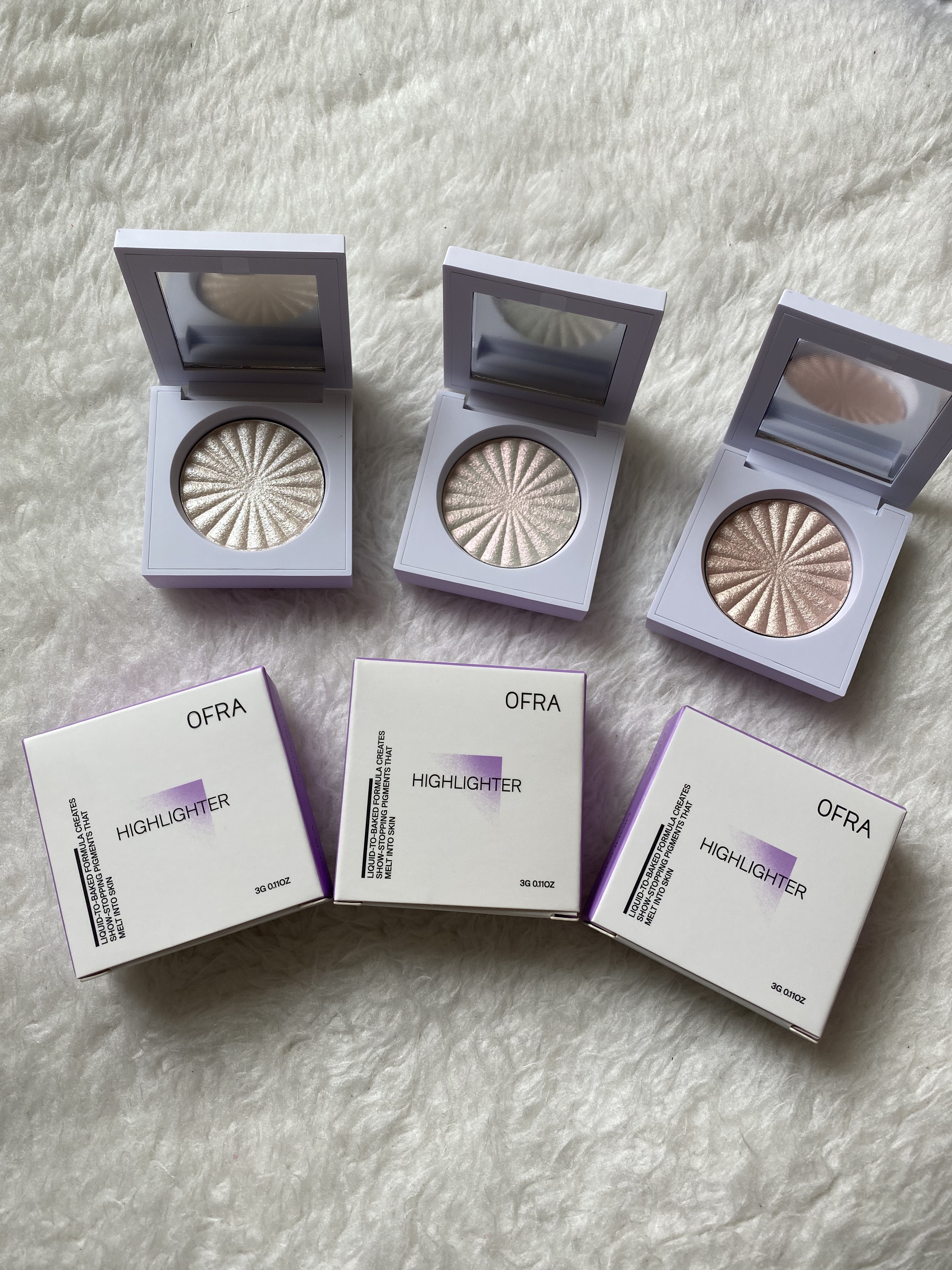 OFRA mini Highlighter/Ofra Cosmetics/パウダーハイライトを使ったクチコミ（1枚目）