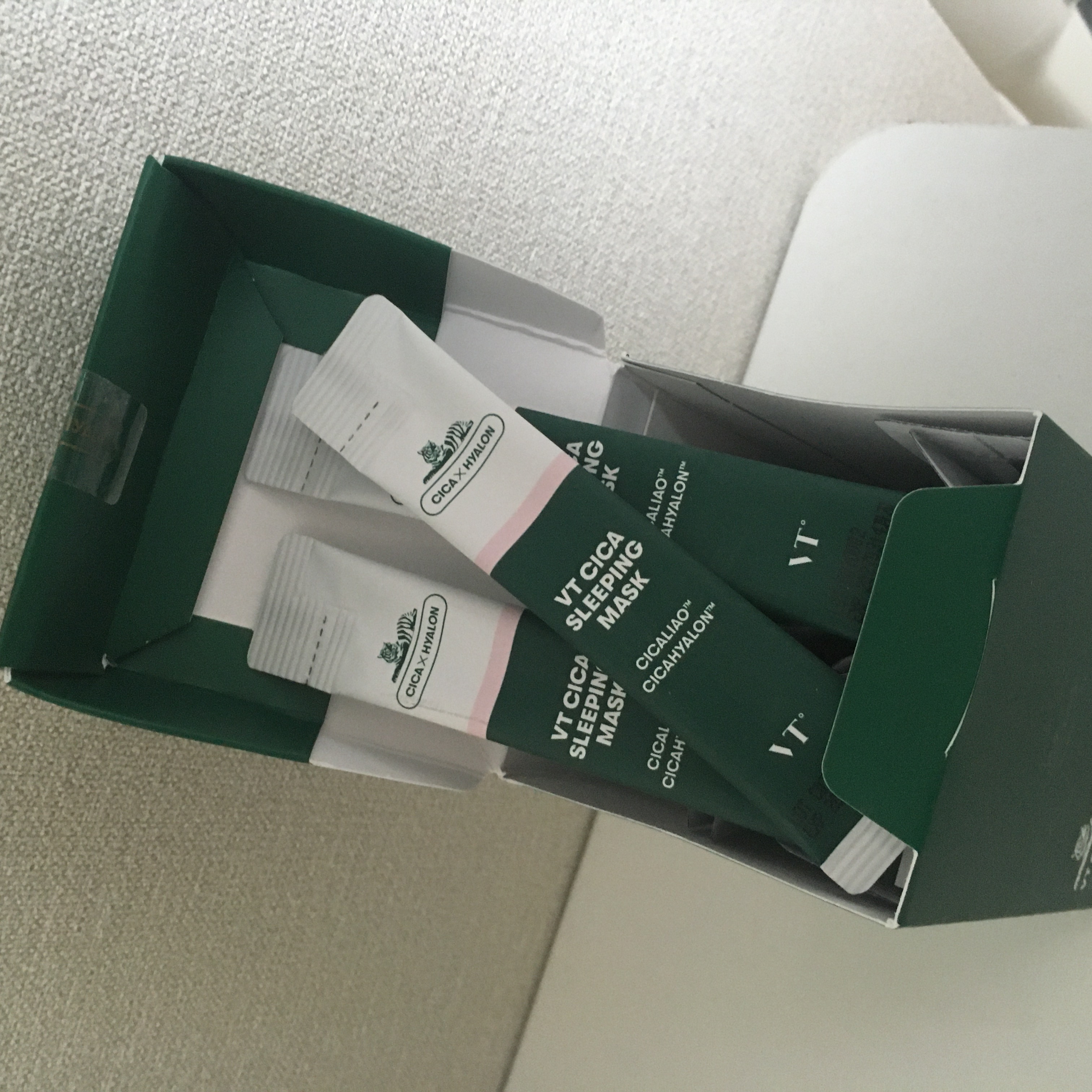 CICA スリーピングマスク/VT/シートマスク・パックを使ったクチコミ（1枚目）
