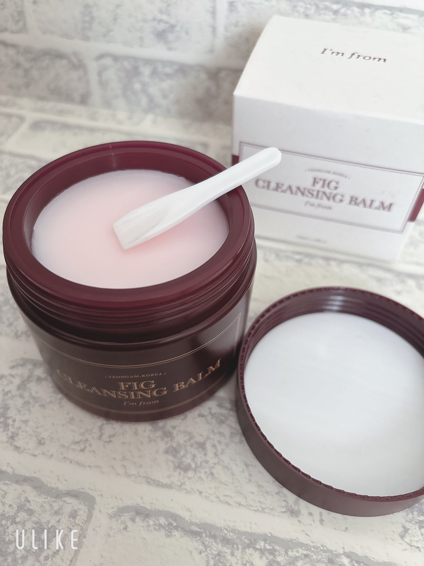 フィグクレンジングバーム/I'm from/クレンジングバームを使ったクチコミ(2枚目)
