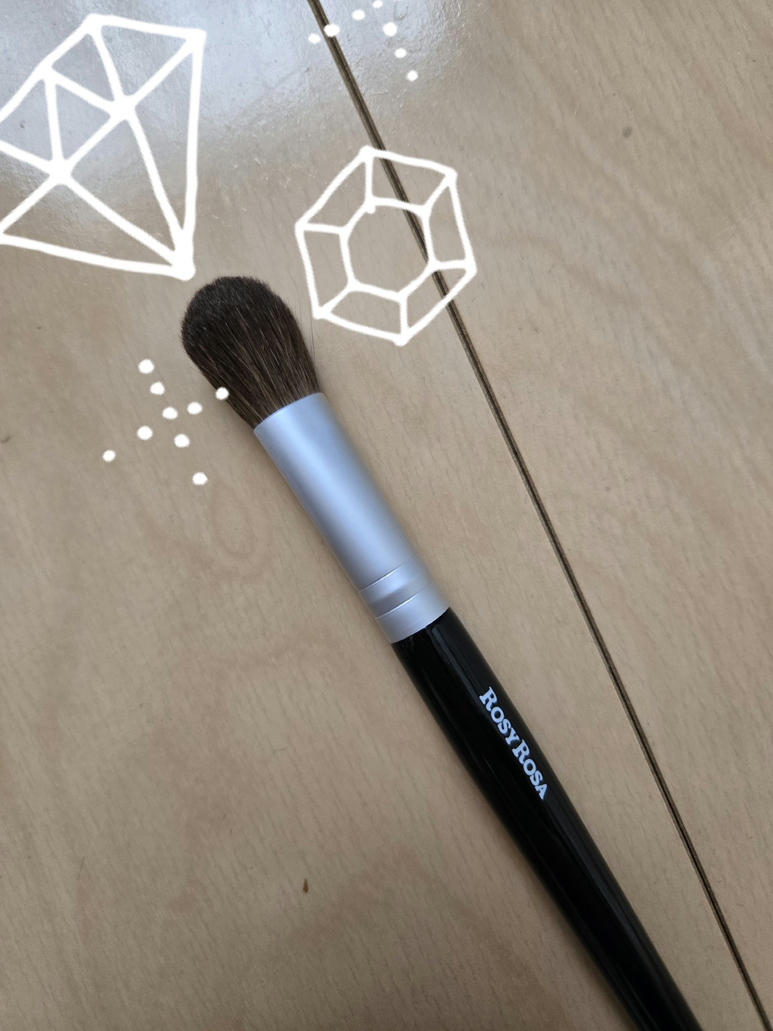 ハイライトブラシ/ロージーローザ/メイクブラシを使ったクチコミ（2枚目）