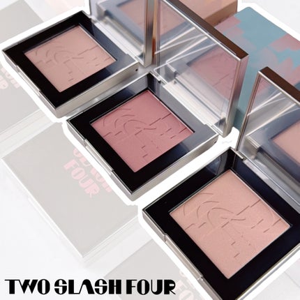 オールオーバーフェイスブラッシュ/TWO SLASH FOUR/パウダーチークを使ったクチコミ(1枚目)