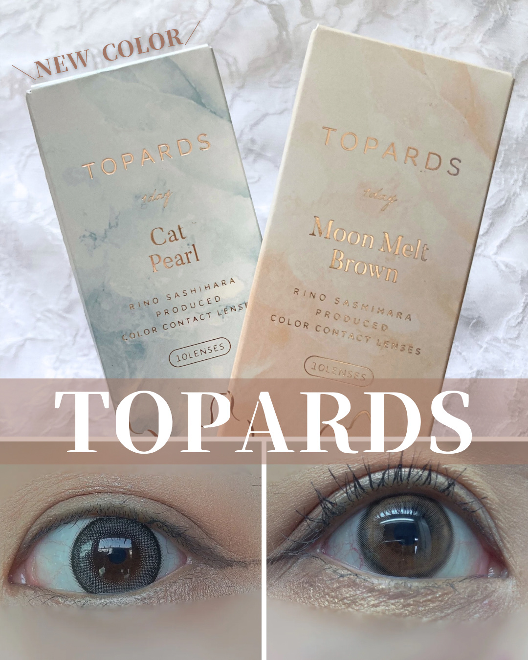 TOPARDS 1day/TOPARDS/ワンデー（１DAY）カラコンを使ったクチコミ（1枚目）