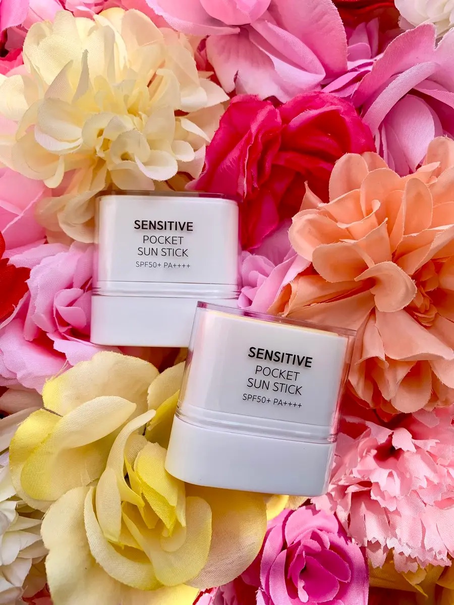 センシティブポケットサンスティック/SAM'U/日焼け止めスティックを使ったクチコミ（1枚目）