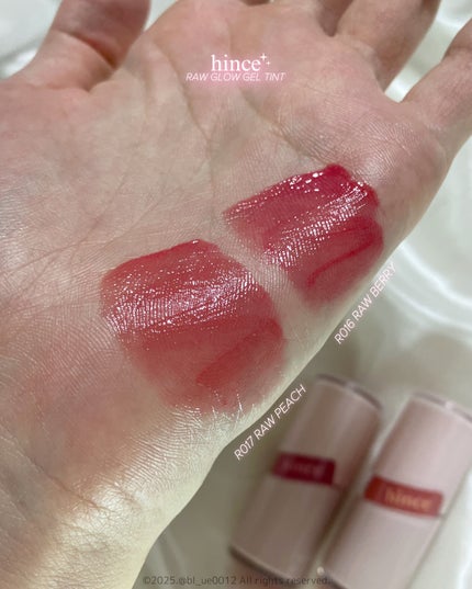 ロウグロウジェルティント/hince/リップティントを使ったクチコミ(5枚目)