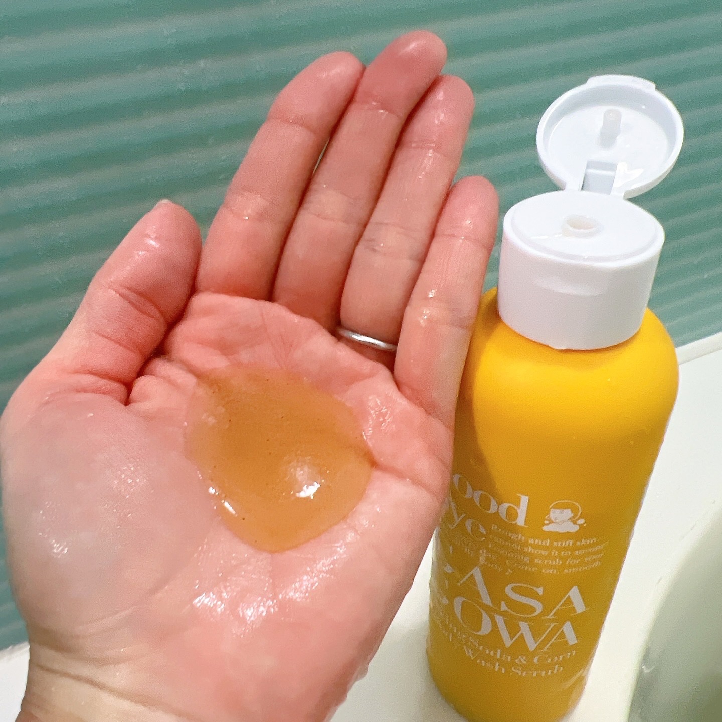 毛穴撫子 重曹洗えるスクラブ/毛穴撫子/ボディスクラブを使ったクチコミ（3枚目）