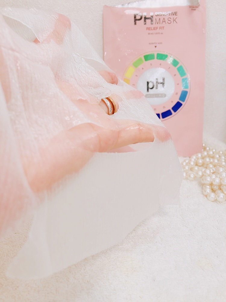 PHセンシティブマスク リリーフフィット/SAM'U/シートマスク・パックを使ったクチコミ（3枚目）