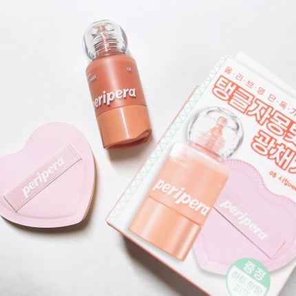 シロッピー トック チーク 08 シロップグレープフルーツ/PERIPERA/リキッドチークの画像