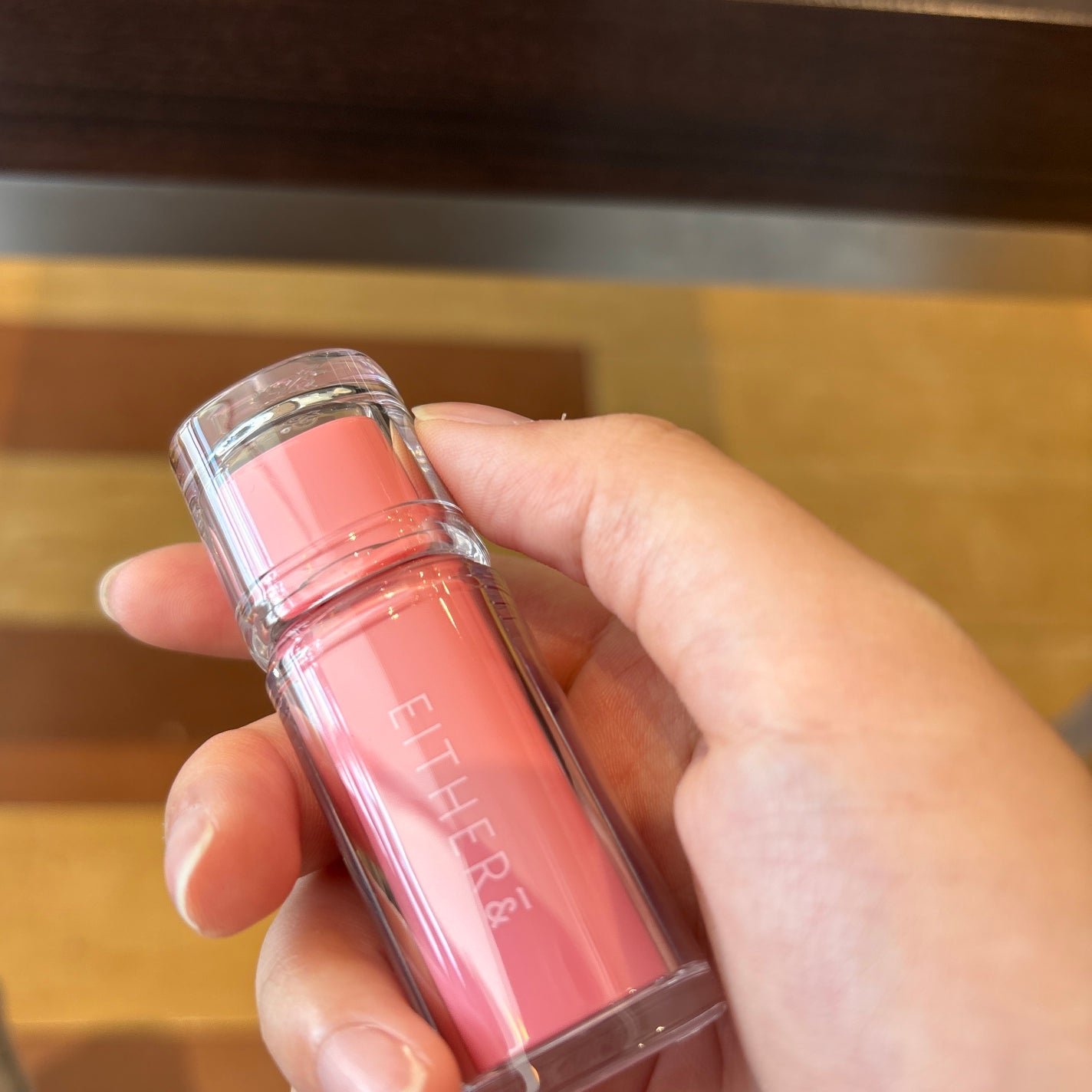 Dewy Syrup Tint/EITHER&/口紅を使ったクチコミ(1枚目)