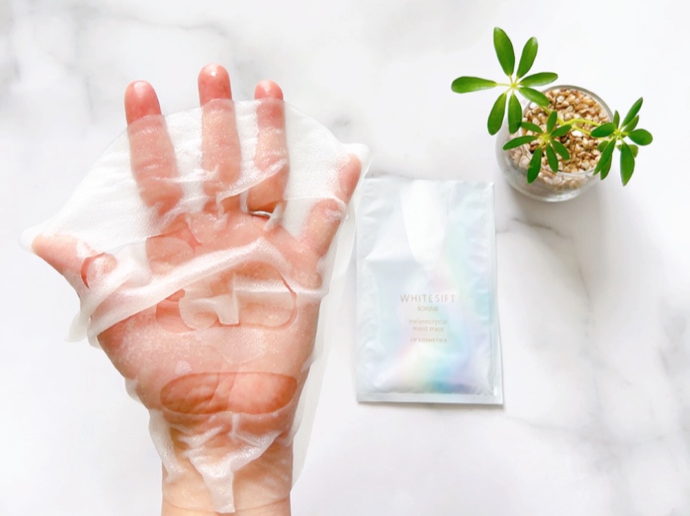 値下げ！ソワーニュ ホワイトシフトメラノクリスタルモイストマスク➕個別セット 試してみたソワーニュ ホワイトシフト メラノクリスタル モイスト