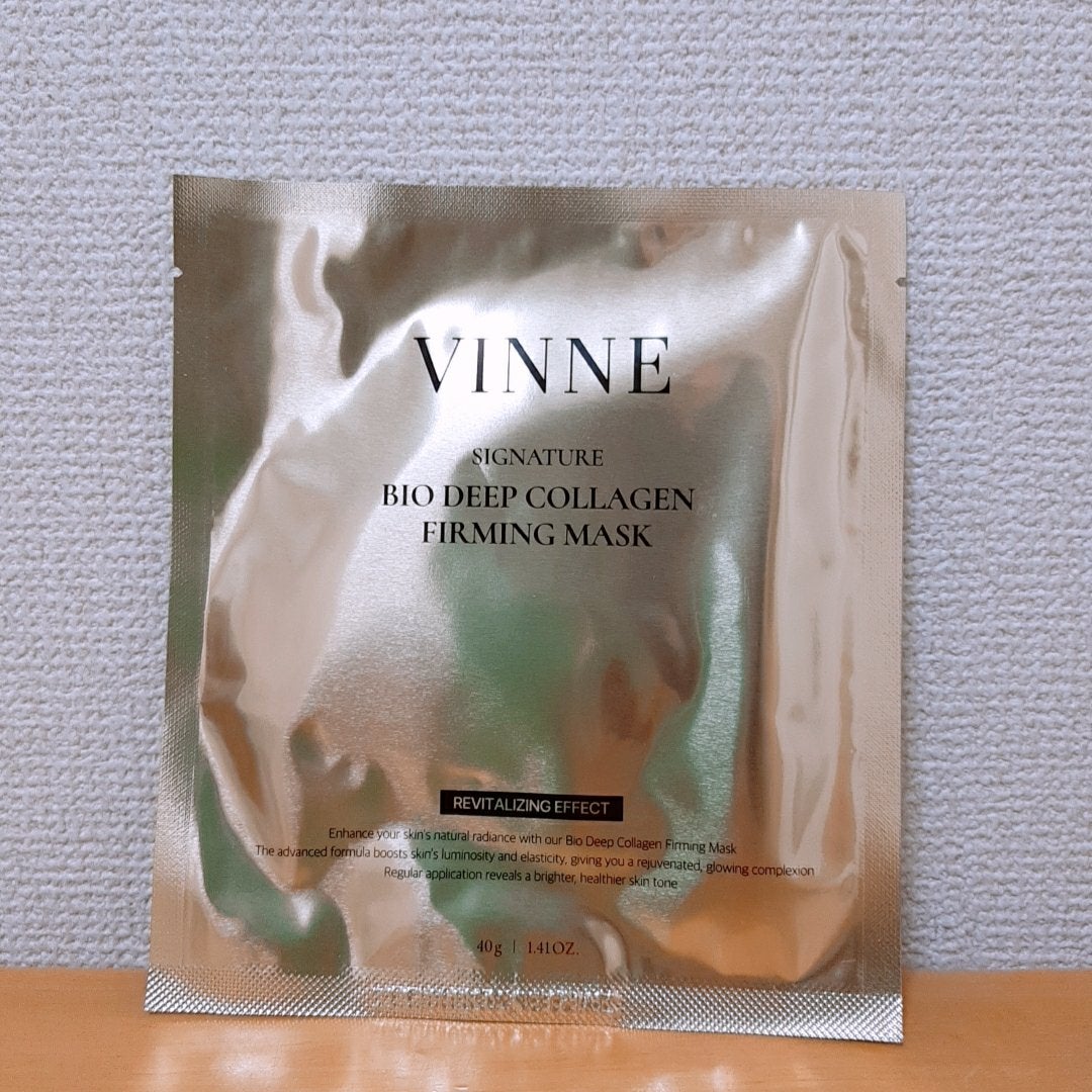 シグニチャーバイオディープコラーゲンファーミングマスク/VINNE /シートマスク・パックを使ったクチコミ(2枚目)