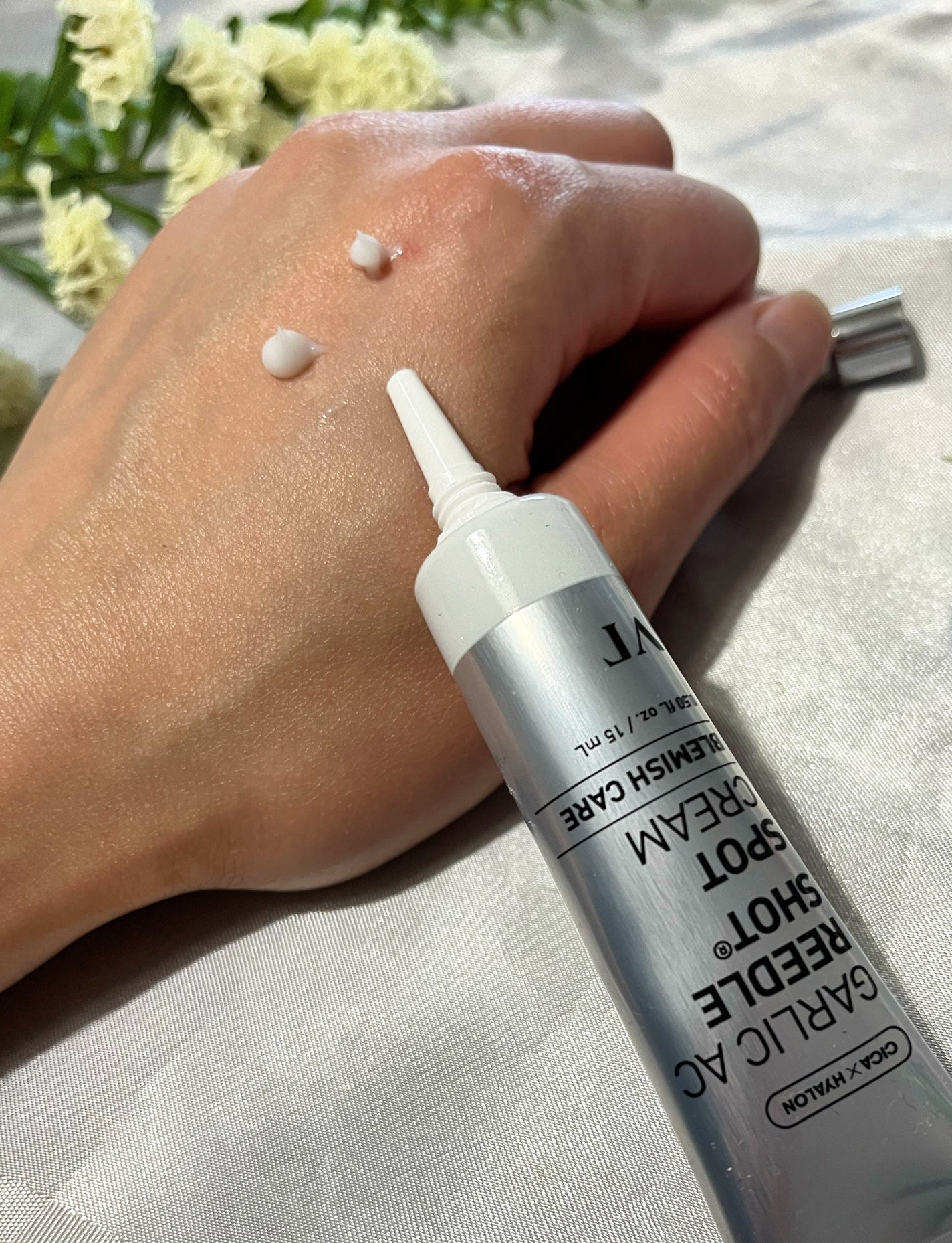 ガーリック リードルショット スポットクリーム/VT/フェイスクリームを使ったクチコミ(2枚目)