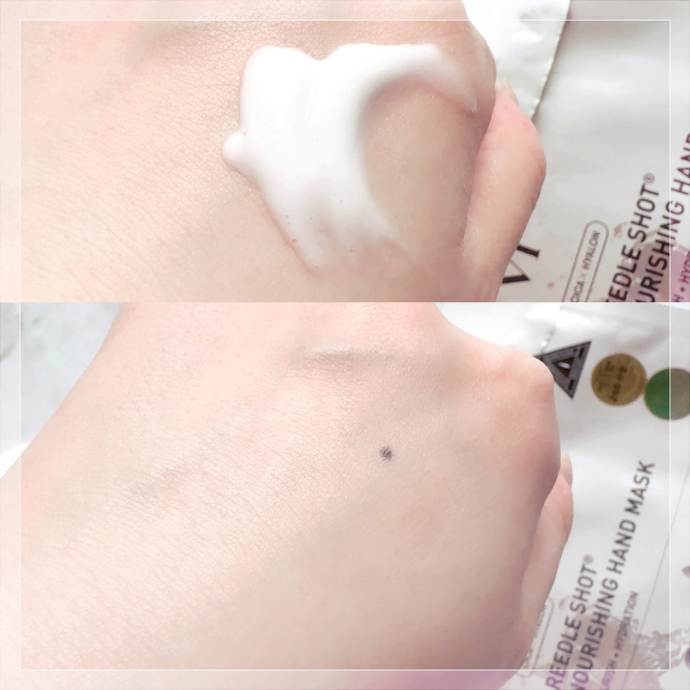 リードルショット リッチハンドマスク/VT/ハンドクリームを使ったクチコミ(4枚目)