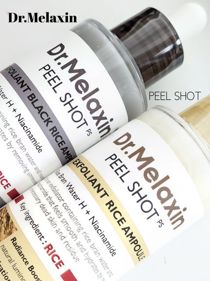 白米ピールショットゴマージュアンプル/Dr.Melaxin/美容液を使ったクチコミ(2枚目)